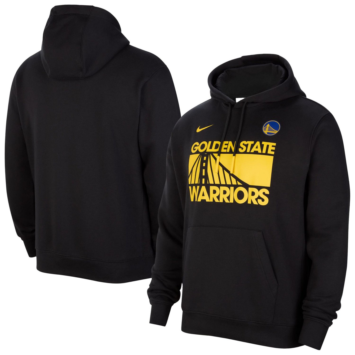 Nike Golden State Warriors Courtside Club Pullover Hoodie - view number 1