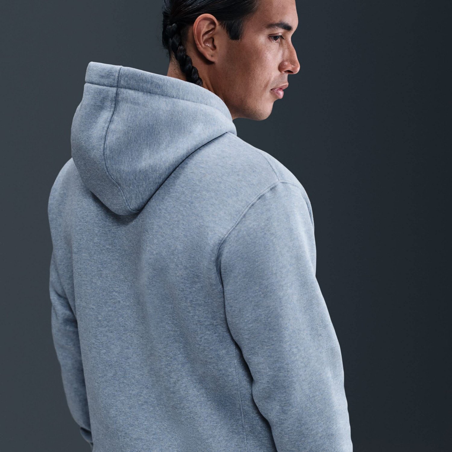 Nike Heather Paris Saint-Germain Club Pullover Hoodie - view number 4