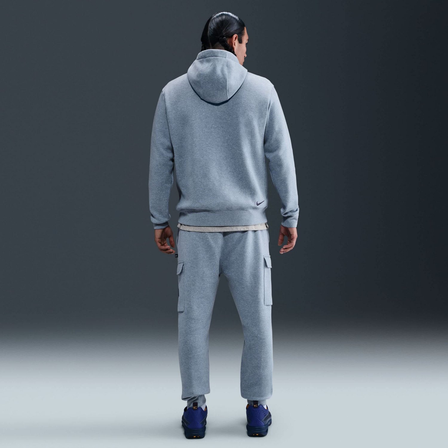 Nike Heather Paris Saint-Germain Club Pullover Hoodie - view number 2