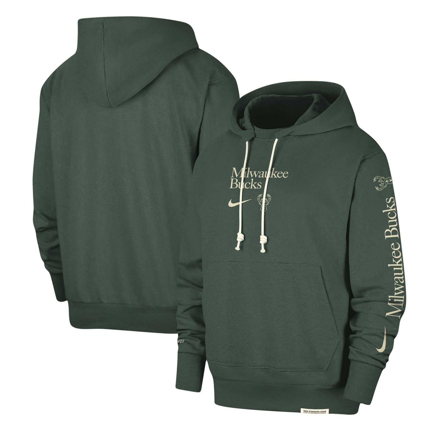 Nike Hunter Milwaukee Bucks Authentic Performance Pullover Hoodie
