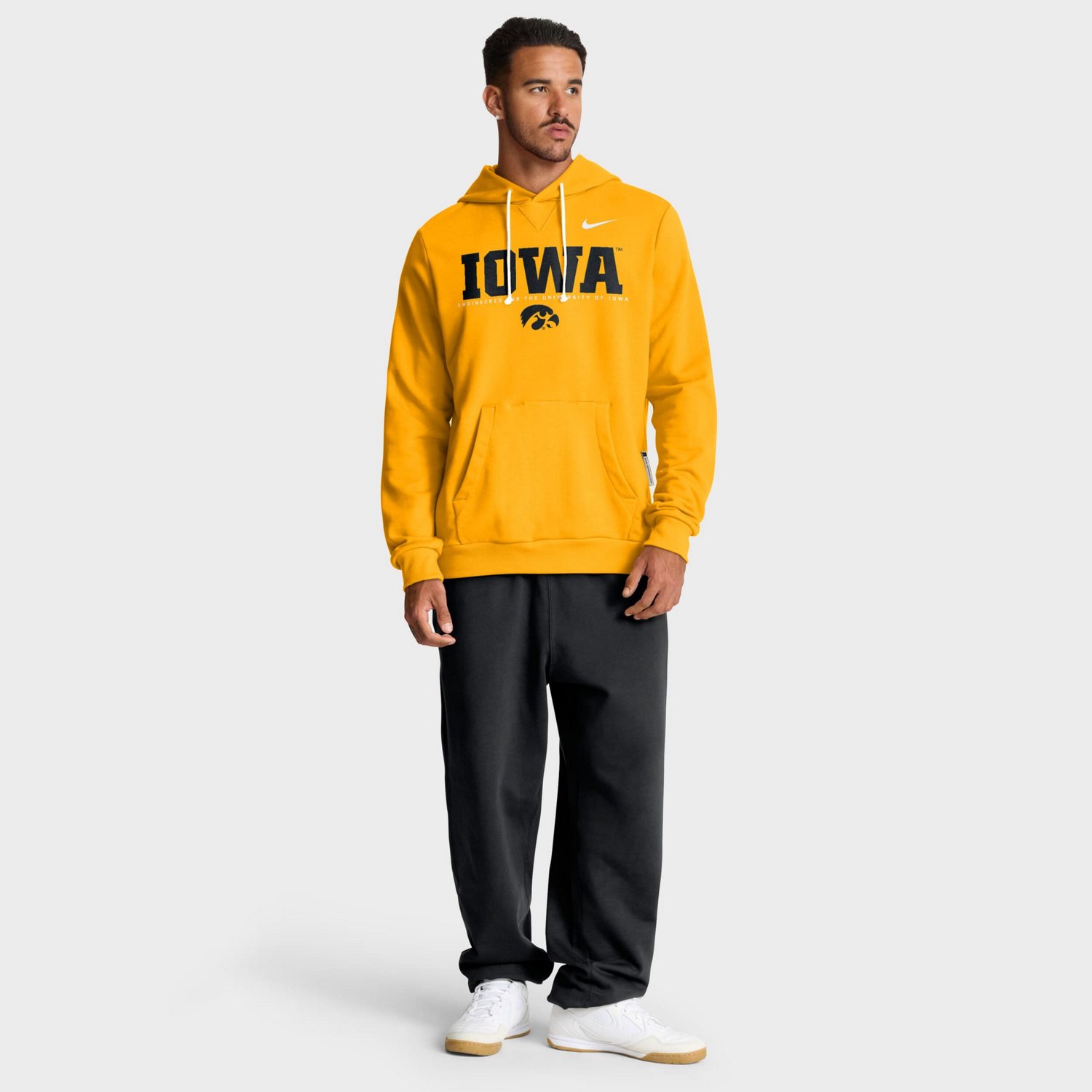 Nike Iowa Hawkeyes 2025 Sideline Standard Issue Dri-FIT Hoodie - view number 3