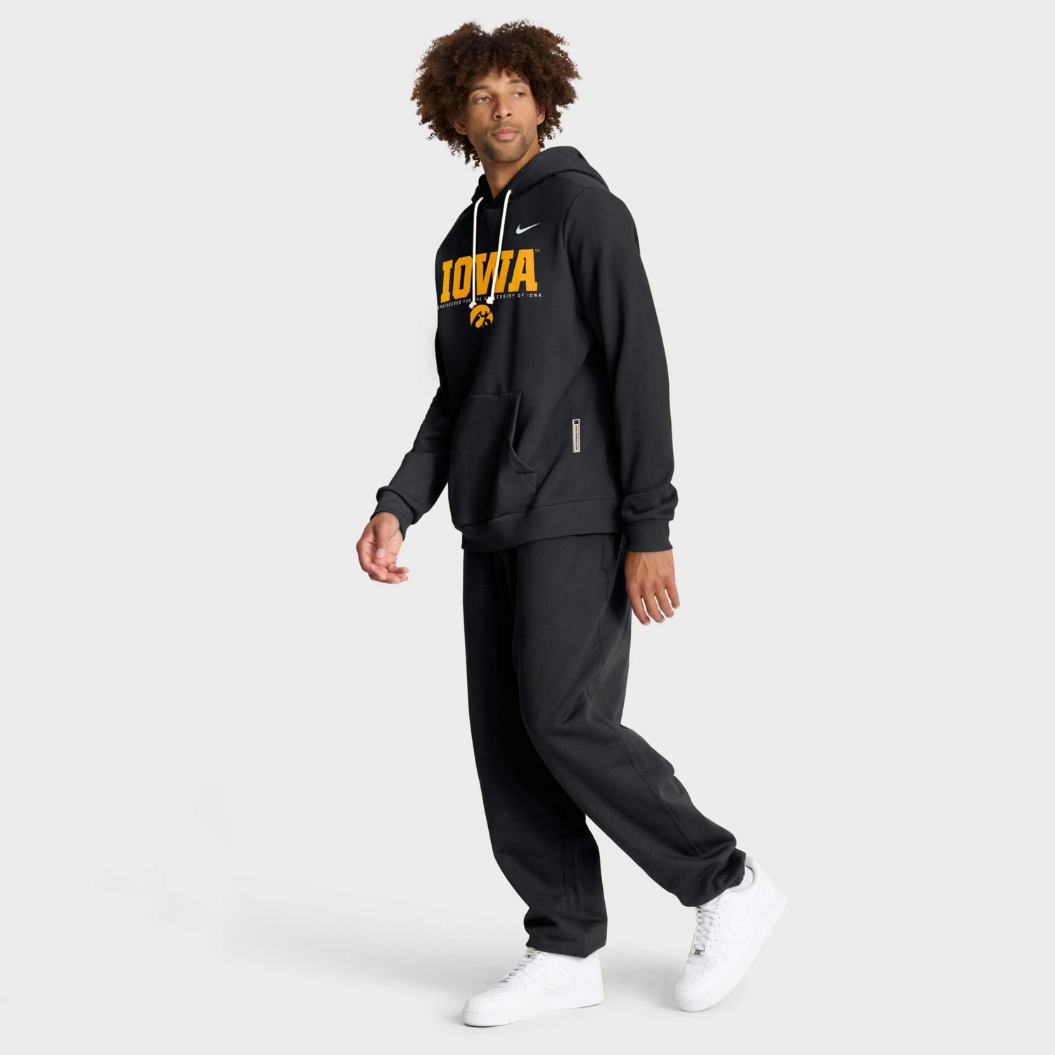 Nike Iowa Hawkeyes 2025 Sideline Standard Issue Dri-FIT Hoodie - view number 3