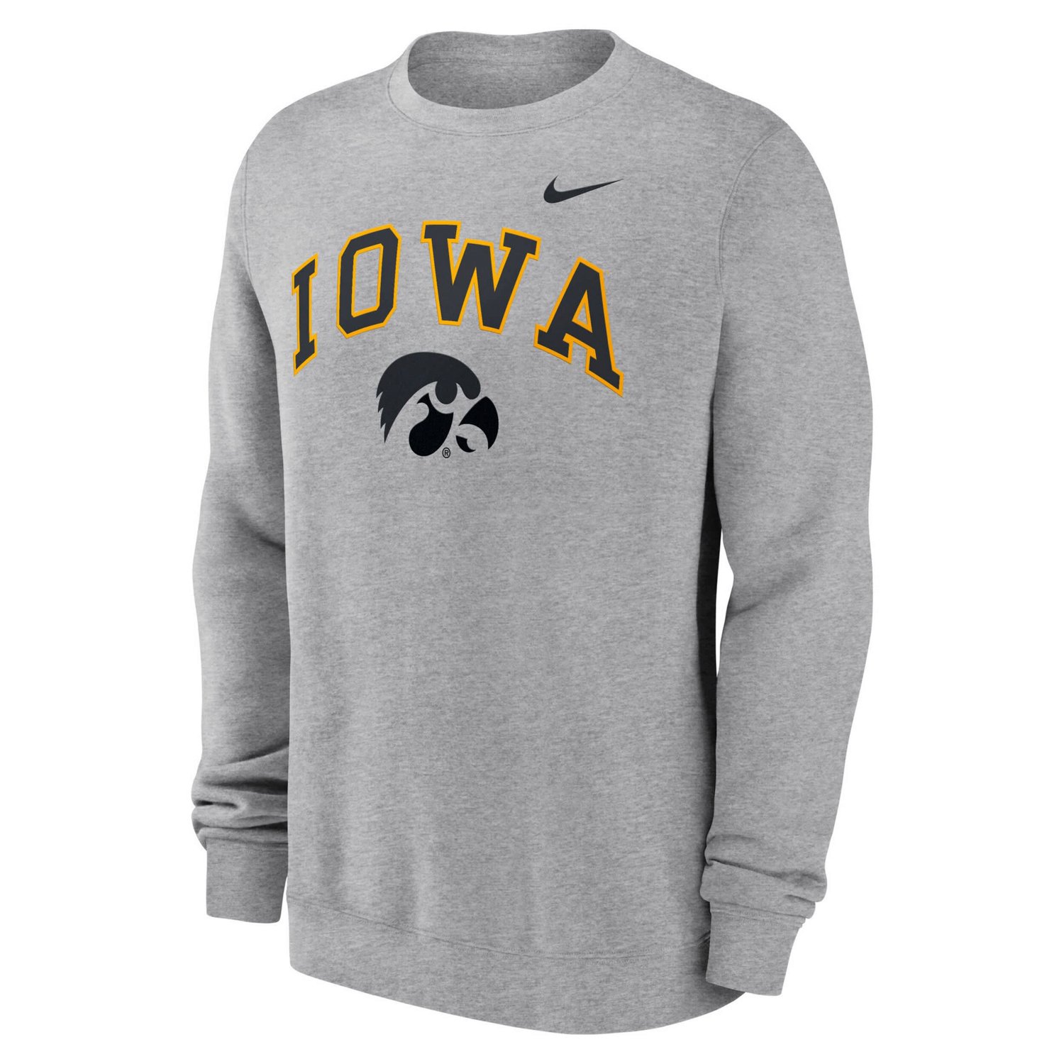 Nike Iowa Hawkeyes Arch Pullover Sweatshirt - view number 2