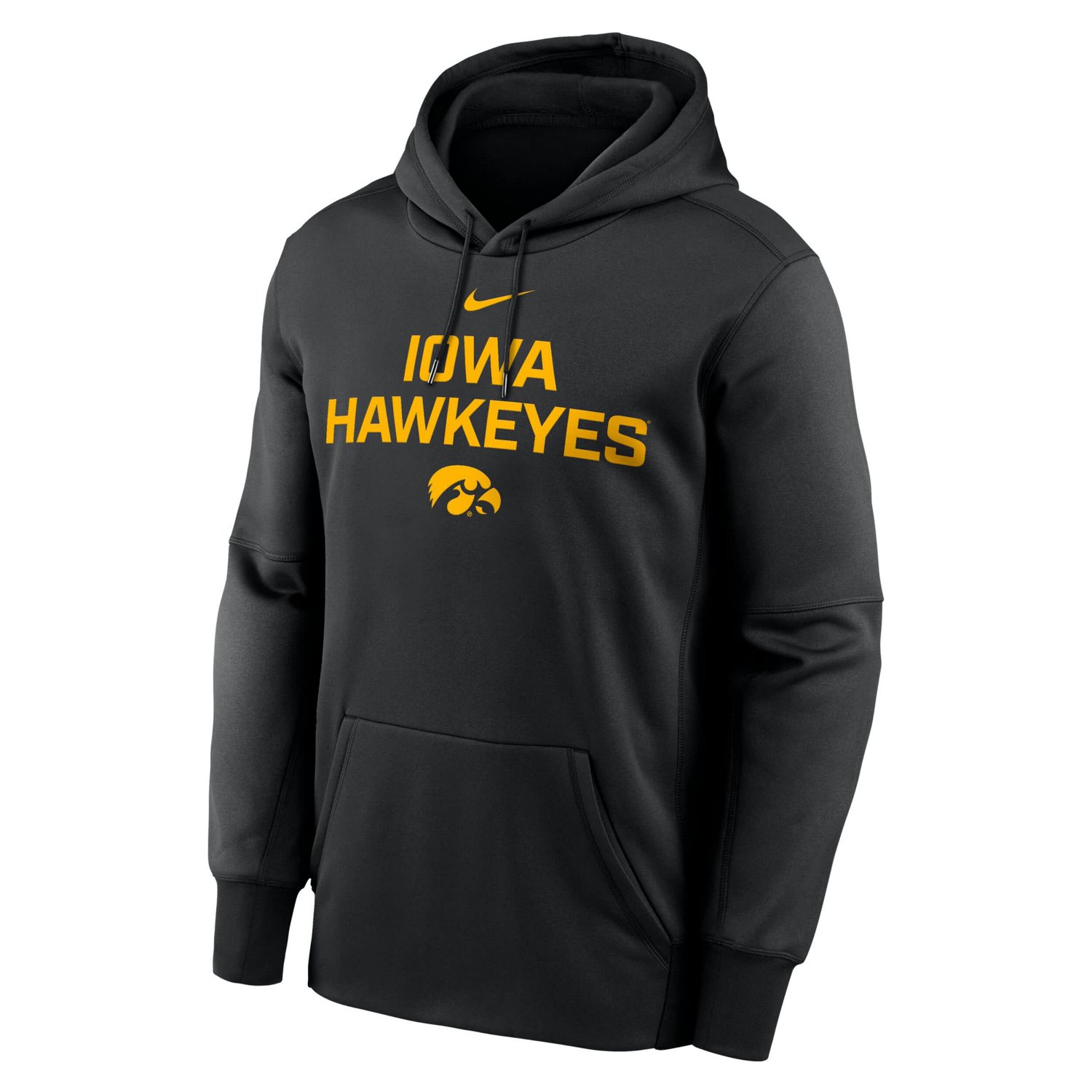 Nike Iowa Hawkeyes Team Stacked Performance Pullover Hoodie - view number 2