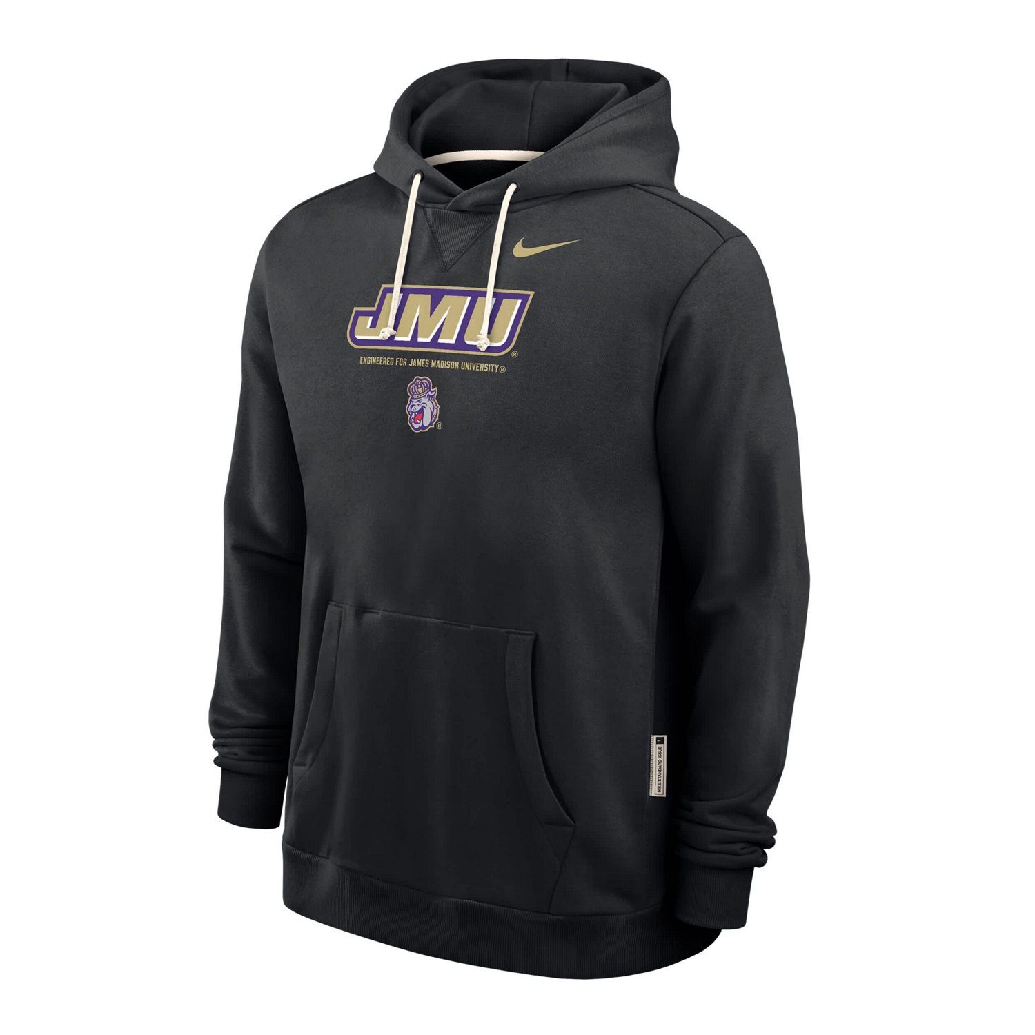 Nike James Madison Dukes 2025 Sideline Standard Issue Dri-FIT Hoodie - view number 2