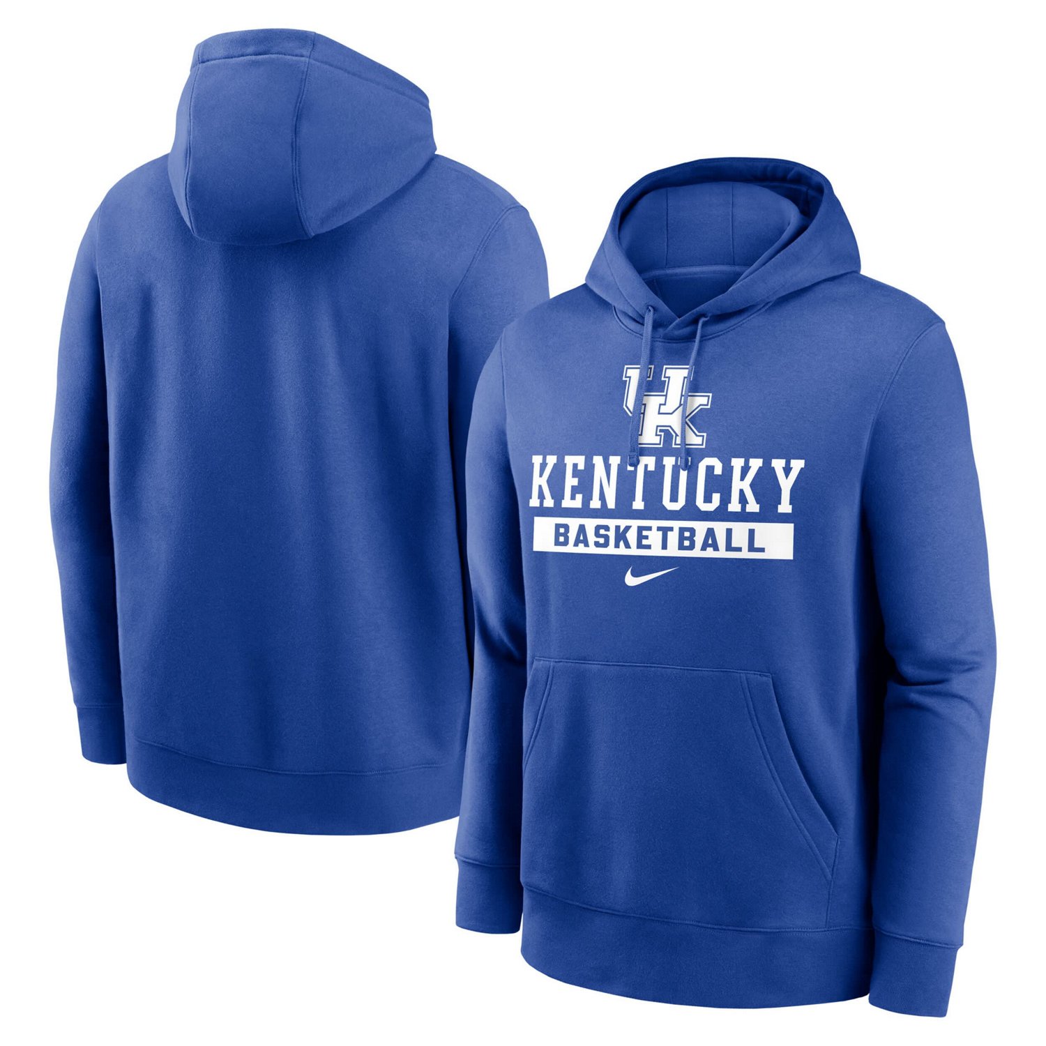 Nike Kentucky Wildcats Basketball Stack Club Fleece Pullover                                                                     - view number 1