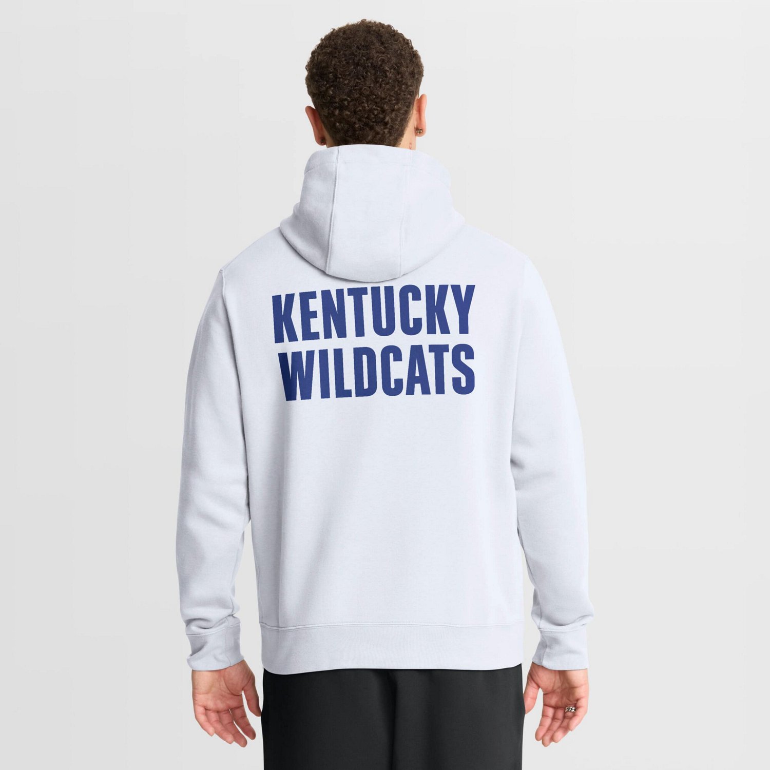 Nike Kentucky Wildcats Basketball Two-Hit Club Fleece Pullover Hoodie - view number 2