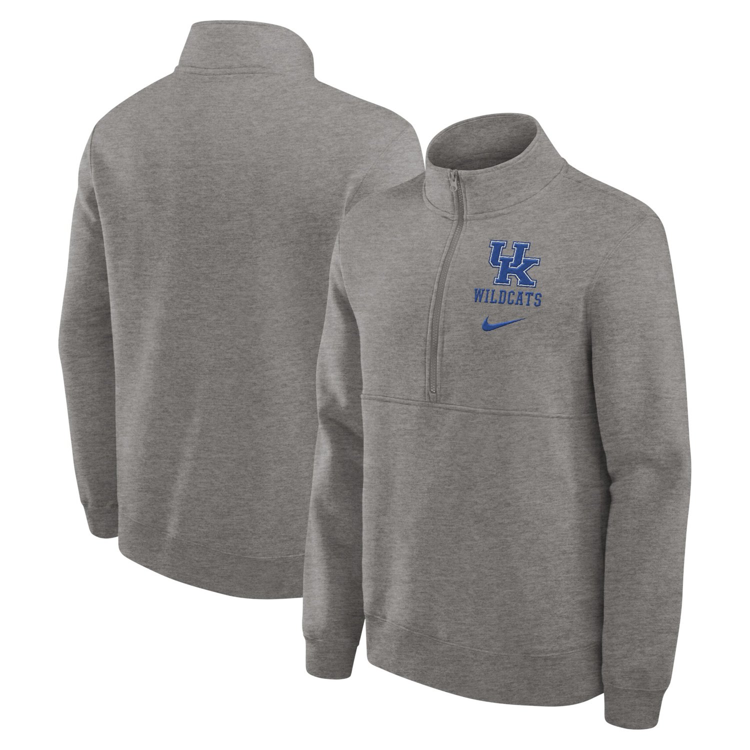 Nike Kentucky Wildcats Primetime Club Half-Zip Sweatshirt                                                                        - view number 1