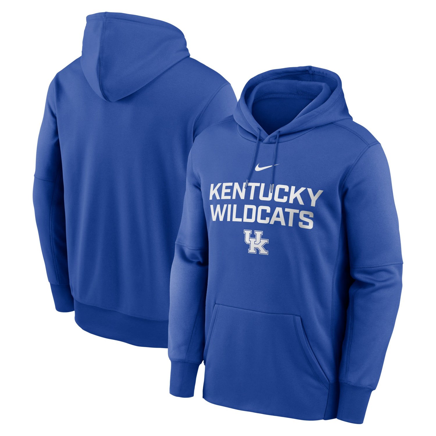 Nike Kentucky Wildcats Team Stacked Performance Pullover Hoodie