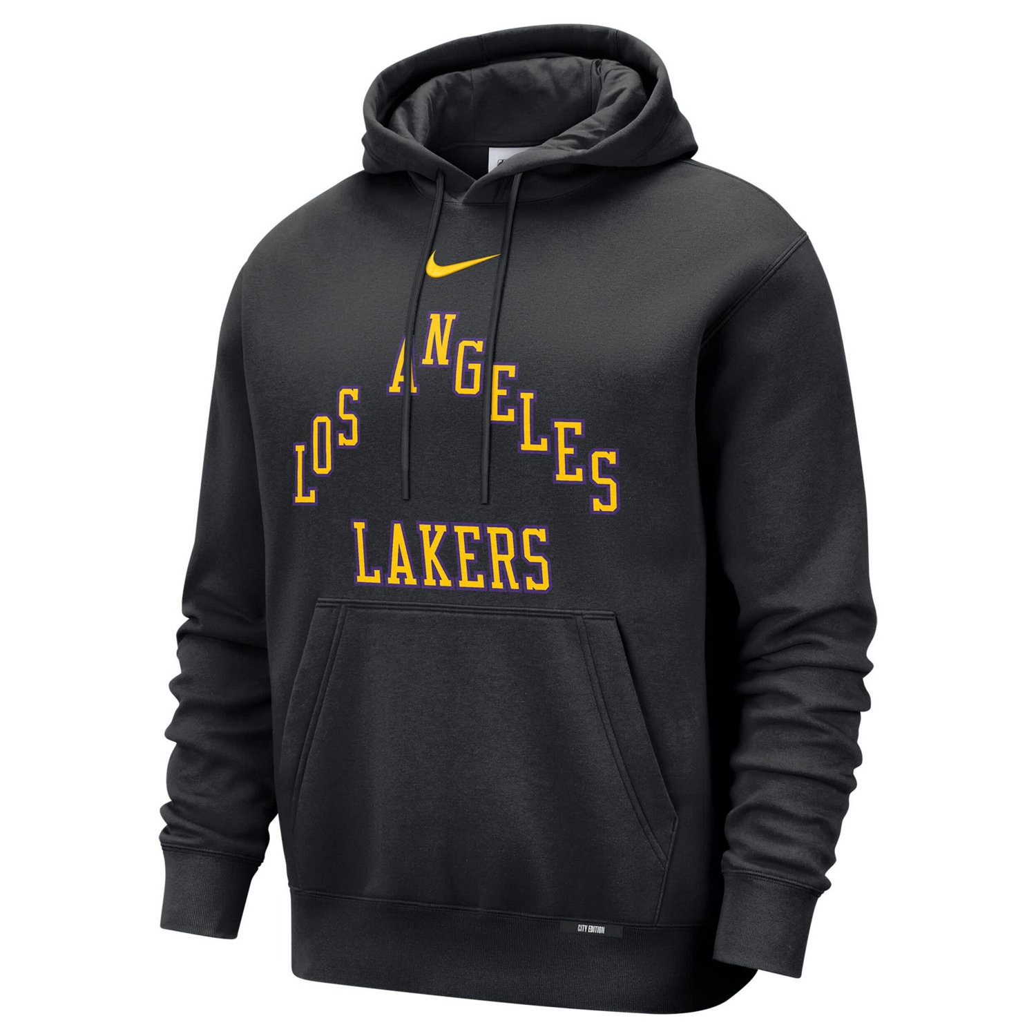 Nike Los Angeles Lakers 2025 26 City Edition Essential Remix Club Hoodie - view number 2