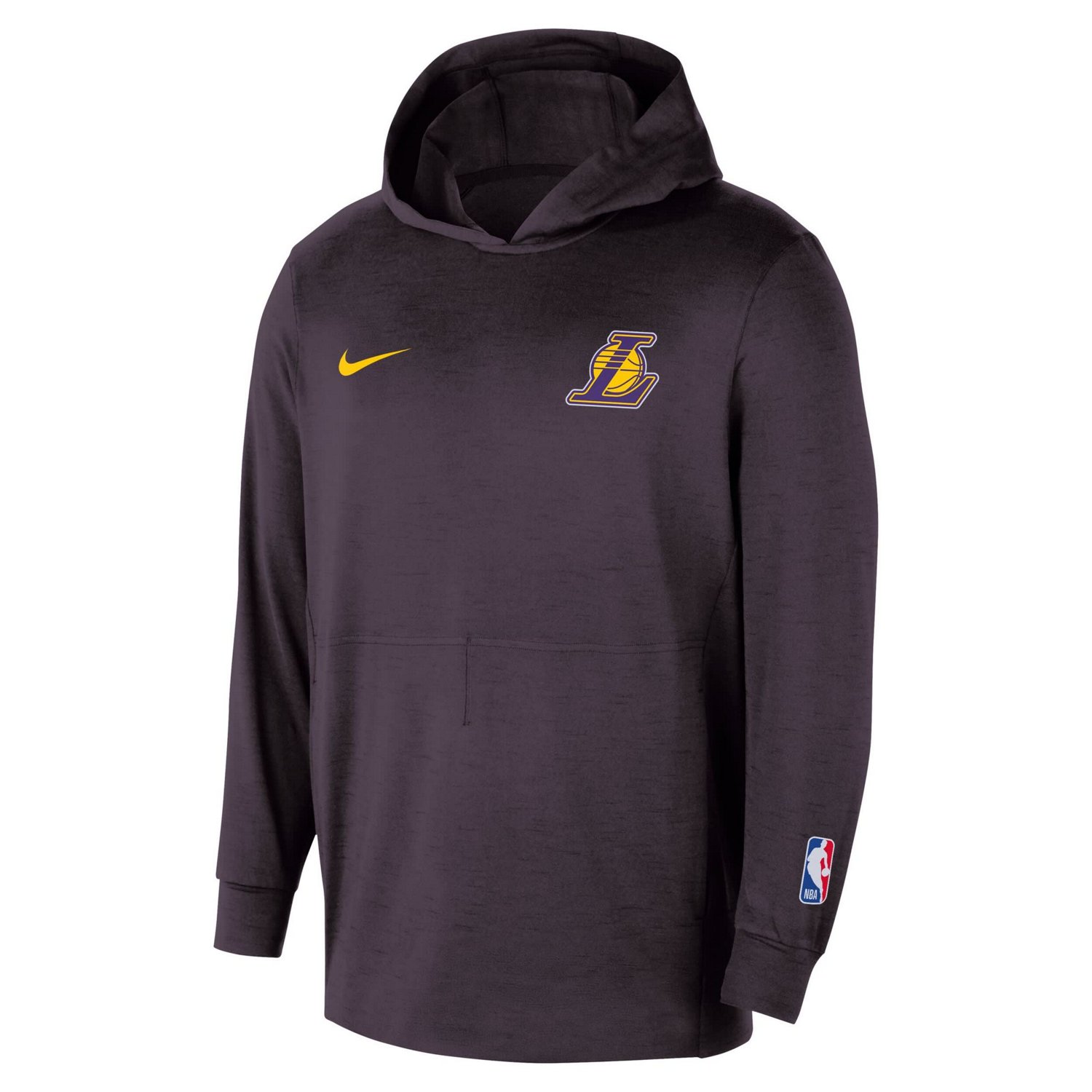 Nike Los Angeles Lakers Authentic Practice Yoga Restore Pullover Hoodie - view number 2
