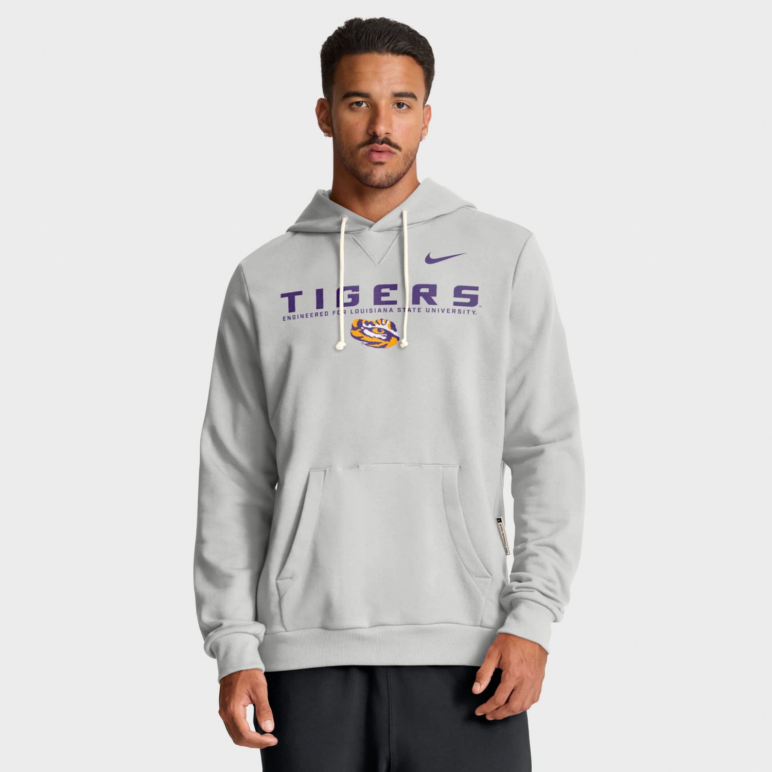 Nike LSU Tigers 2025 Sideline Performance Pullover Hoodie