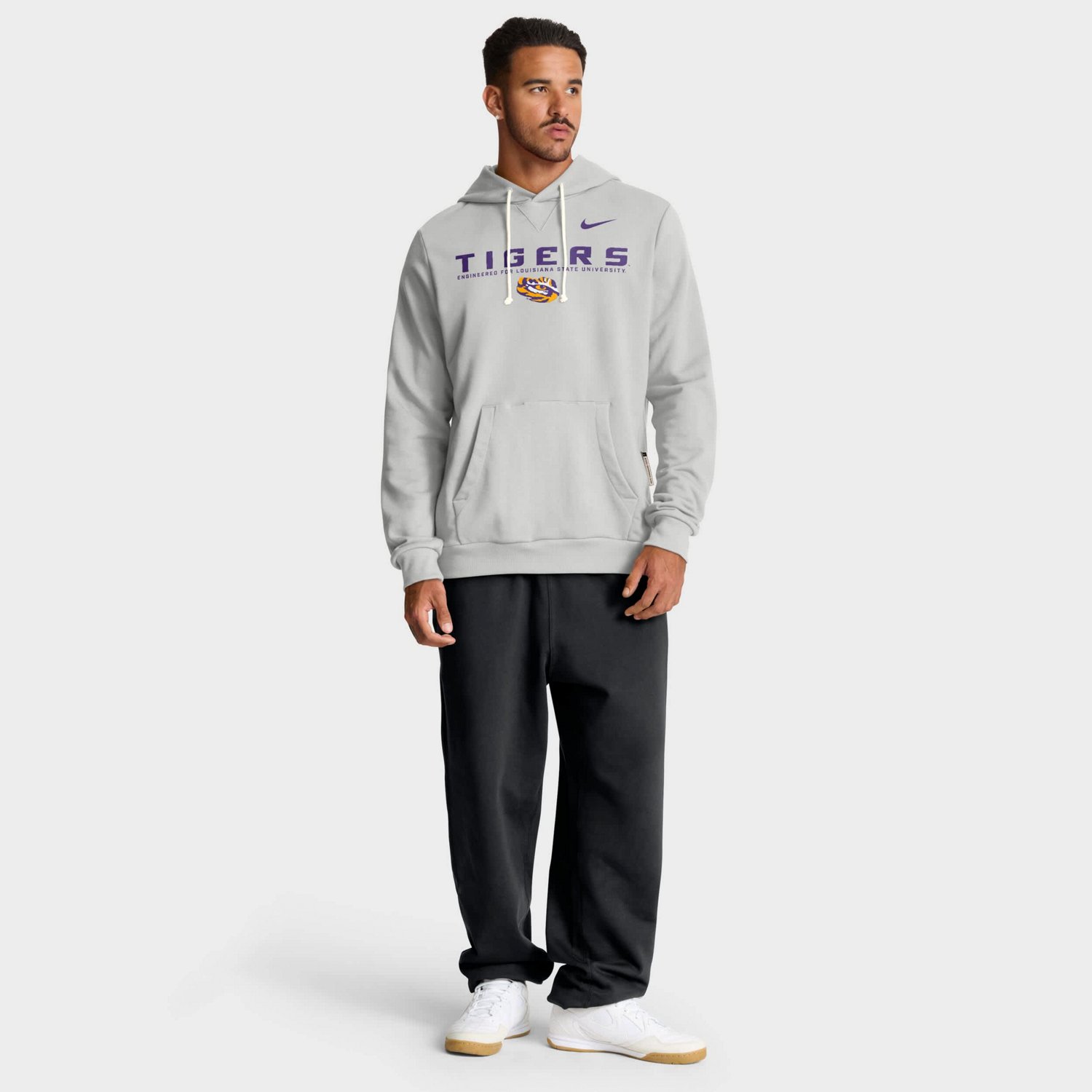 Nike LSU Tigers 2025 Sideline Performance Pullover Hoodie - view number 3
