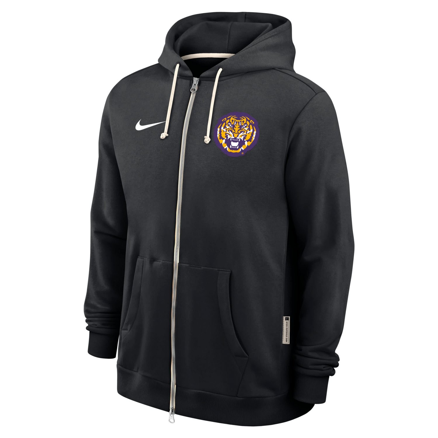 Nike LSU Tigers 2025 Sideline Standard Issue Dri-FIT Full-Zip Hoodie - view number 4