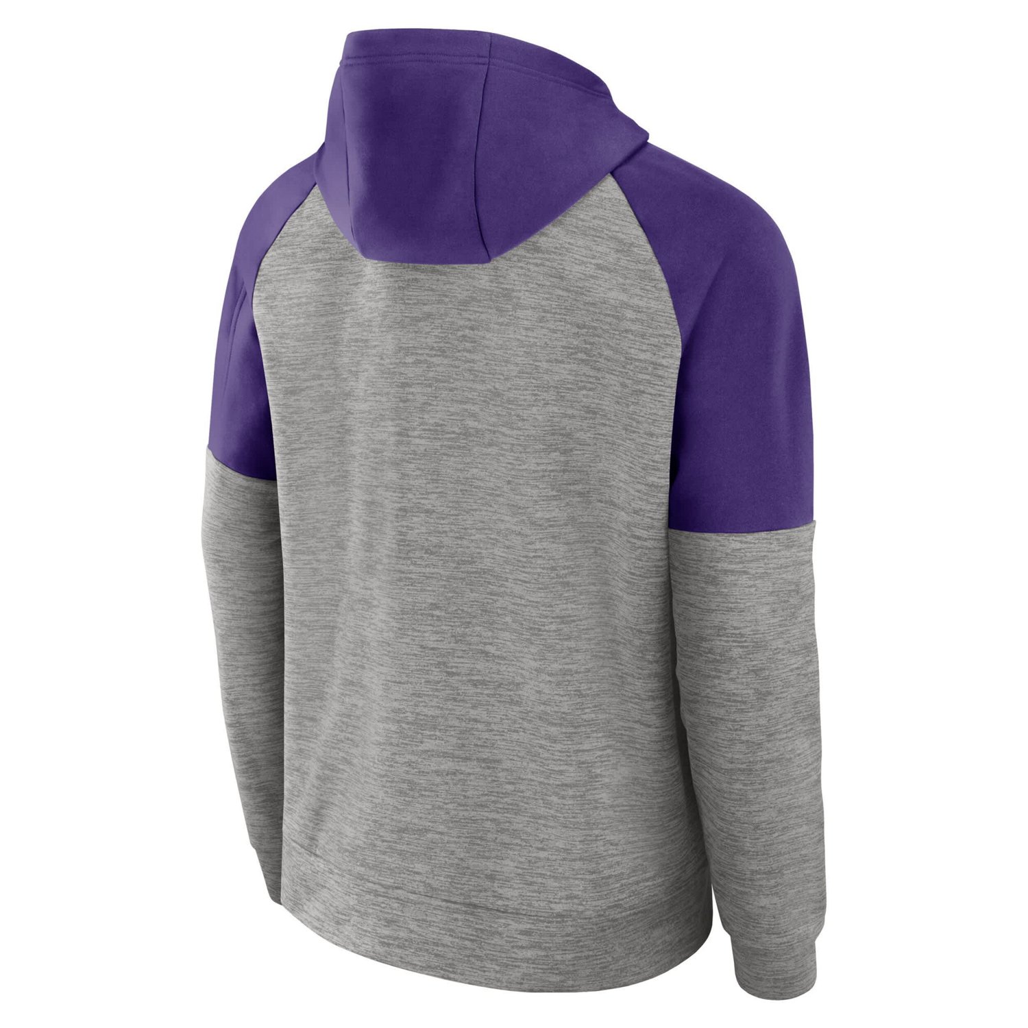 Nike LSU Tigers Fitness Raglan Performance Full-Zip Hoodie - view number 3