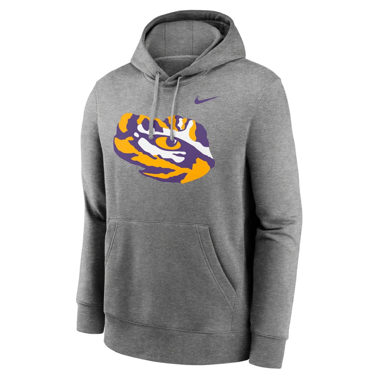 Nike LSU Tigers Primetime Alternate Logo Club Fleece Pullover Hoodie - view number 2