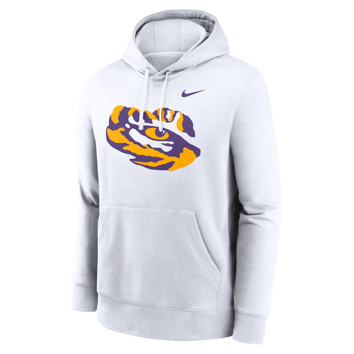 Nike LSU Tigers Primetime Alternate Logo Club Fleece Pullover Hoodie - view number 2
