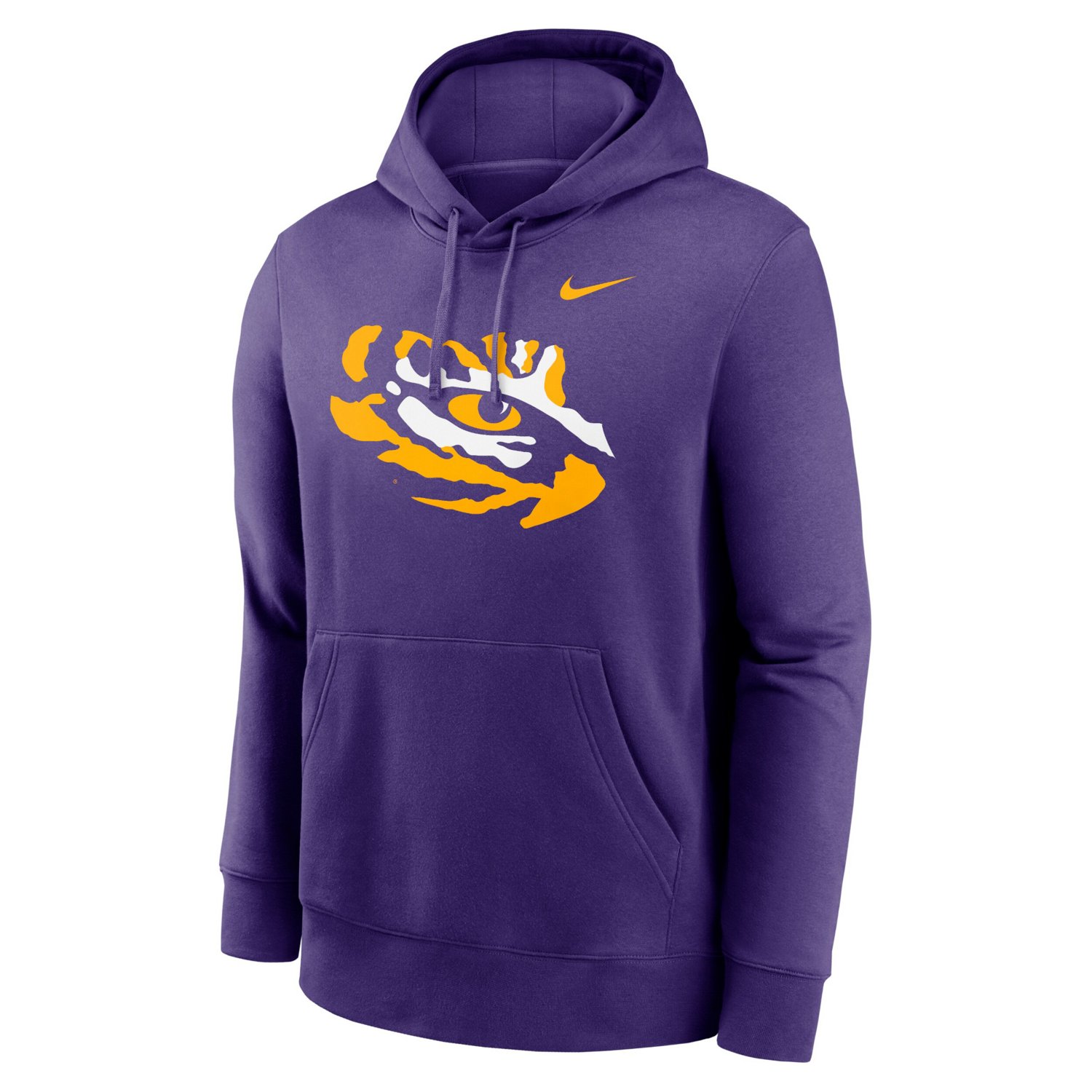 Nike LSU Tigers Primetime Alternate Logo Club Fleece Pullover Hoodie - view number 2