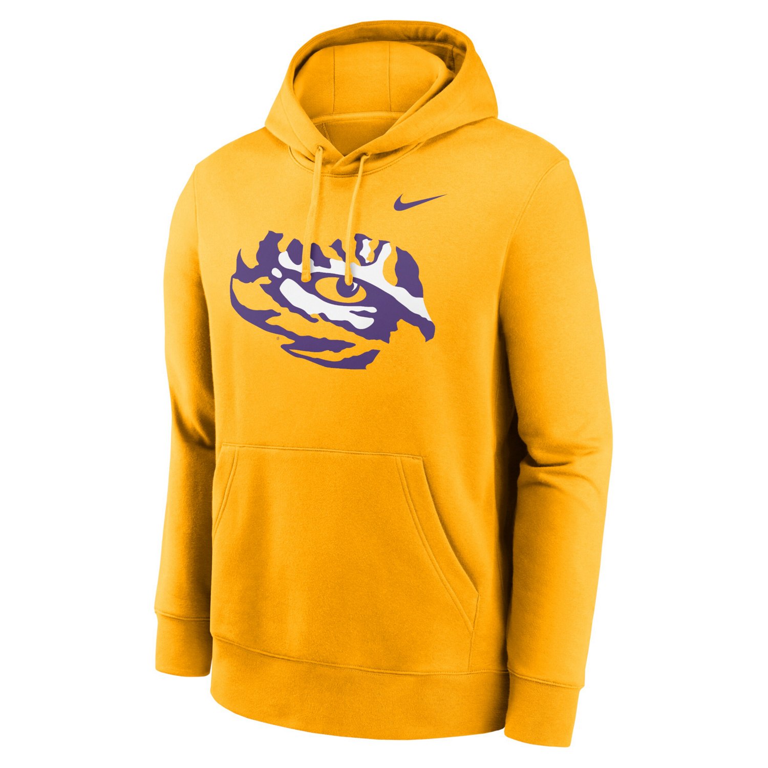 Nike LSU Tigers Primetime Alternate Logo Club Fleece Pullover Hoodie - view number 2