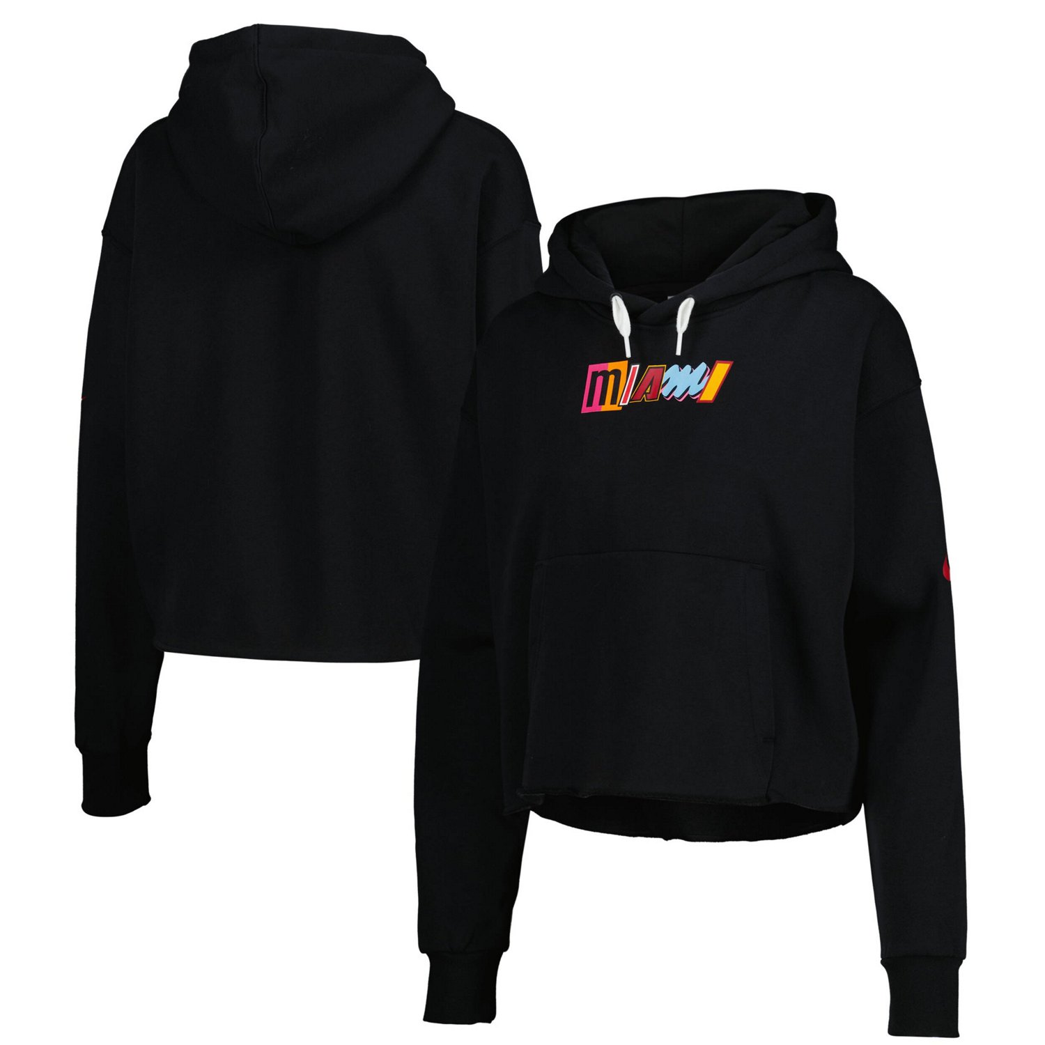 Nike Miami Heat 2022 23 City Edition Courtside Pullover Hoodie - view number 1