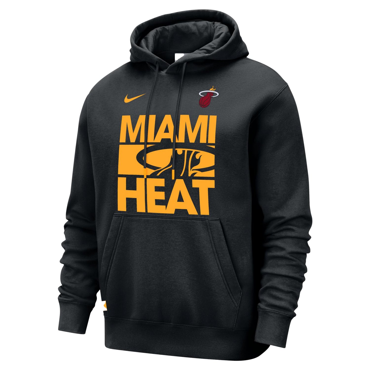 Nike Miami Heat Courtside Club Pullover Hoodie - view number 2
