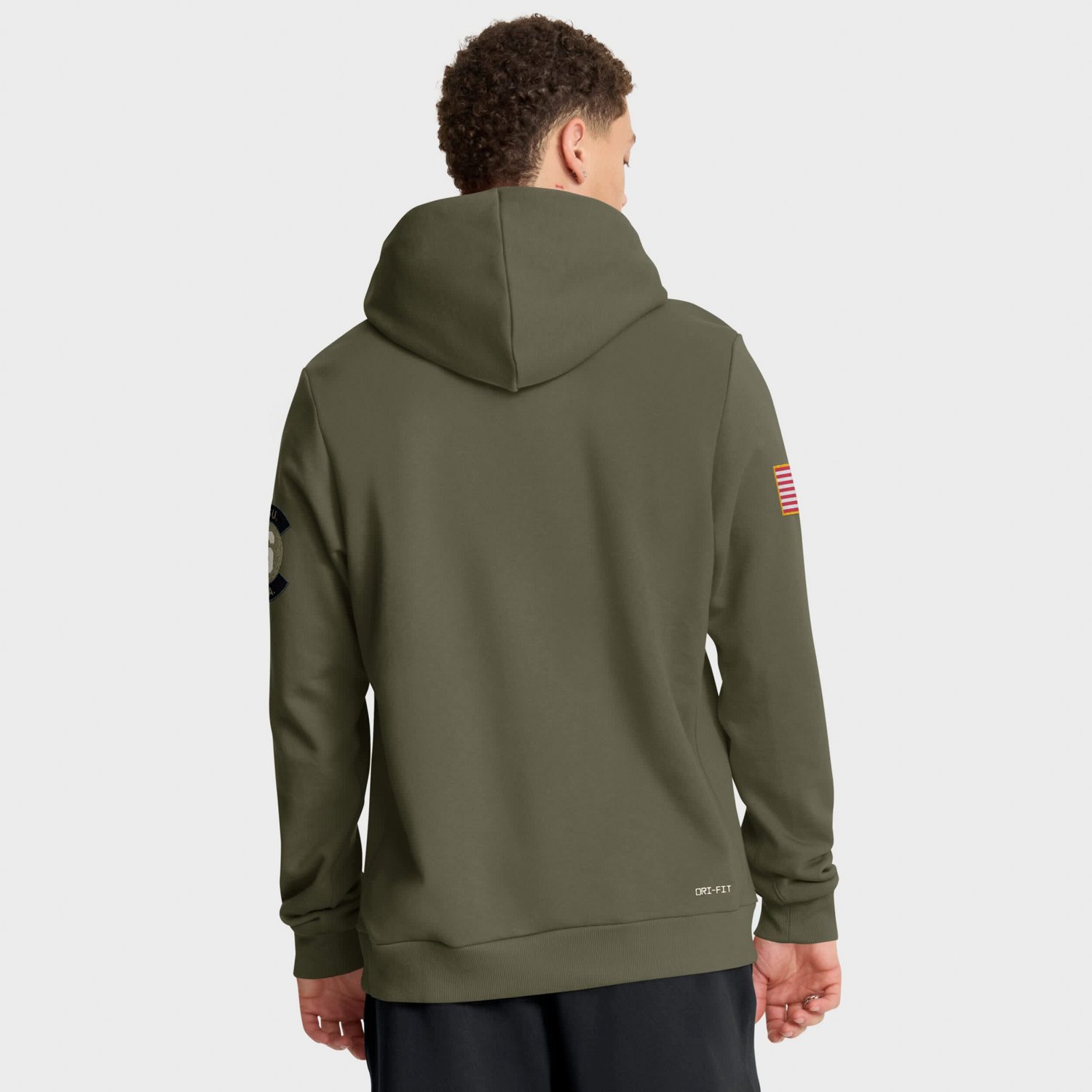 Nike Michigan State Spartans 2025 Military Appreciation Performance Pullover Hoodie - view number 2