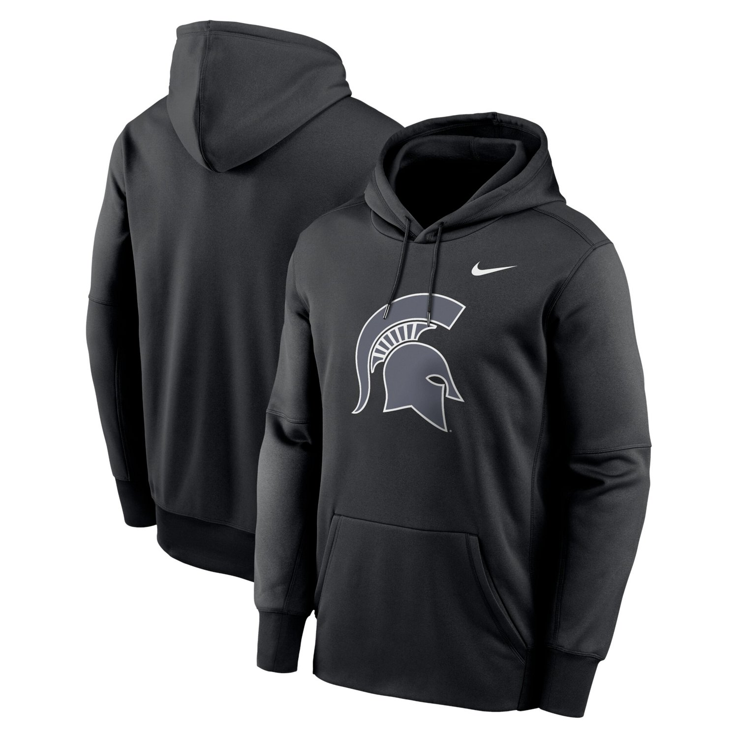 Nike Michigan State Spartans Color Pop Performance Fleece Pullover Hoodie                                                        - view number 1