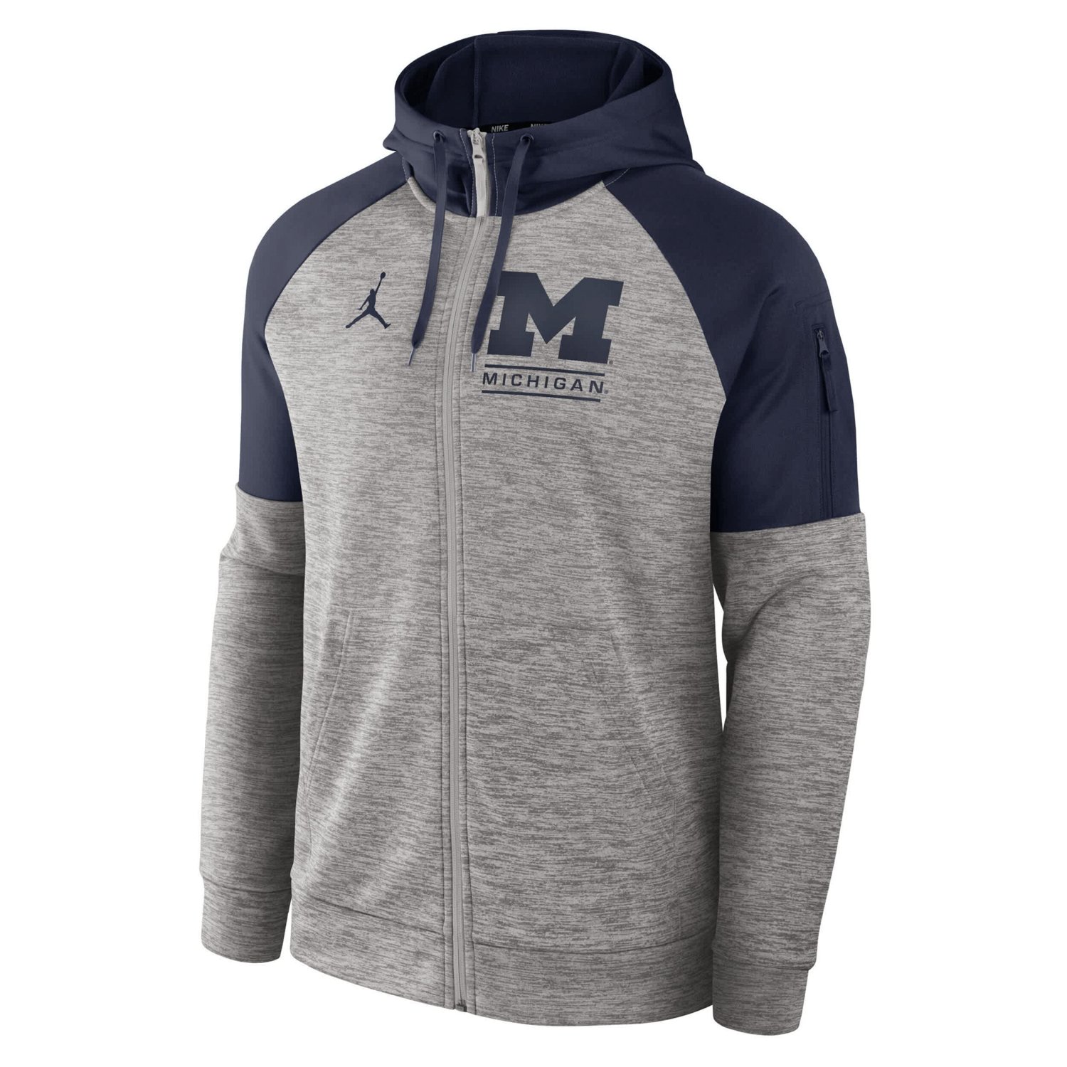 Nike Michigan State Spartans Fitness Raglan Performance Full-Zip Hoodie                                                          - view number 2