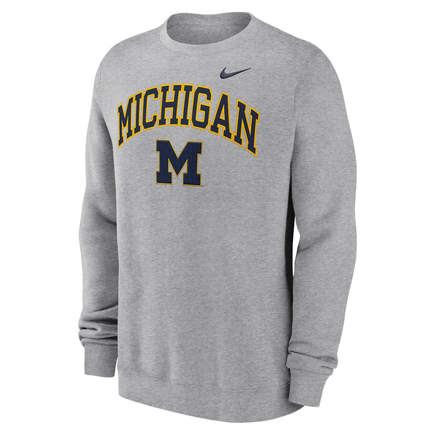 Nike Michigan Wolverines Arch Pullover Sweatshirt - view number 2
