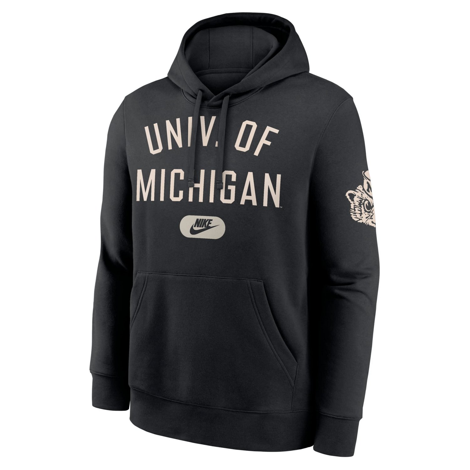 Nike Michigan Wolverines Club Fleece Fashion Hoodie - view number 2