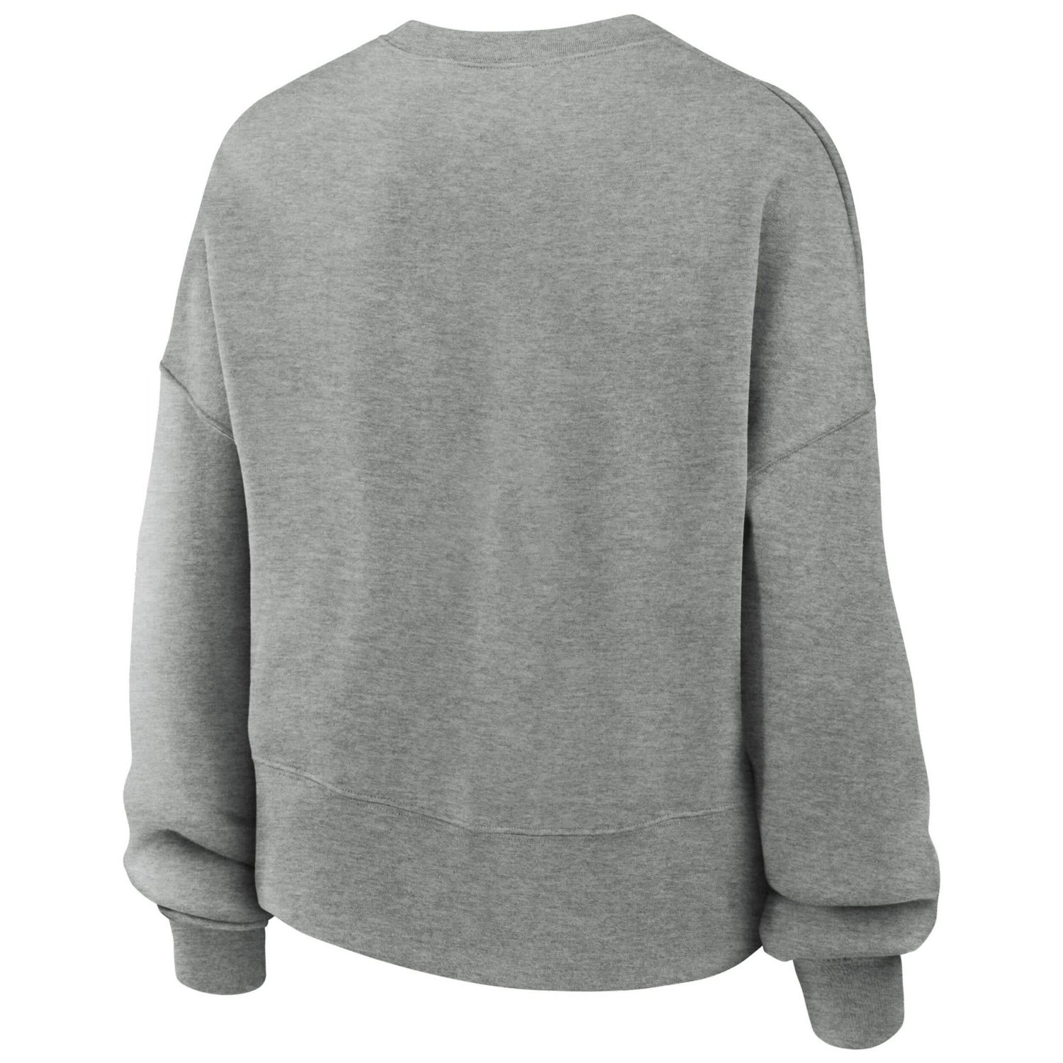 Nike Michigan Wolverines Legacy Fleece Classic Arch Oversized Cropped Tackle Twill Sweatshirt - view number 3