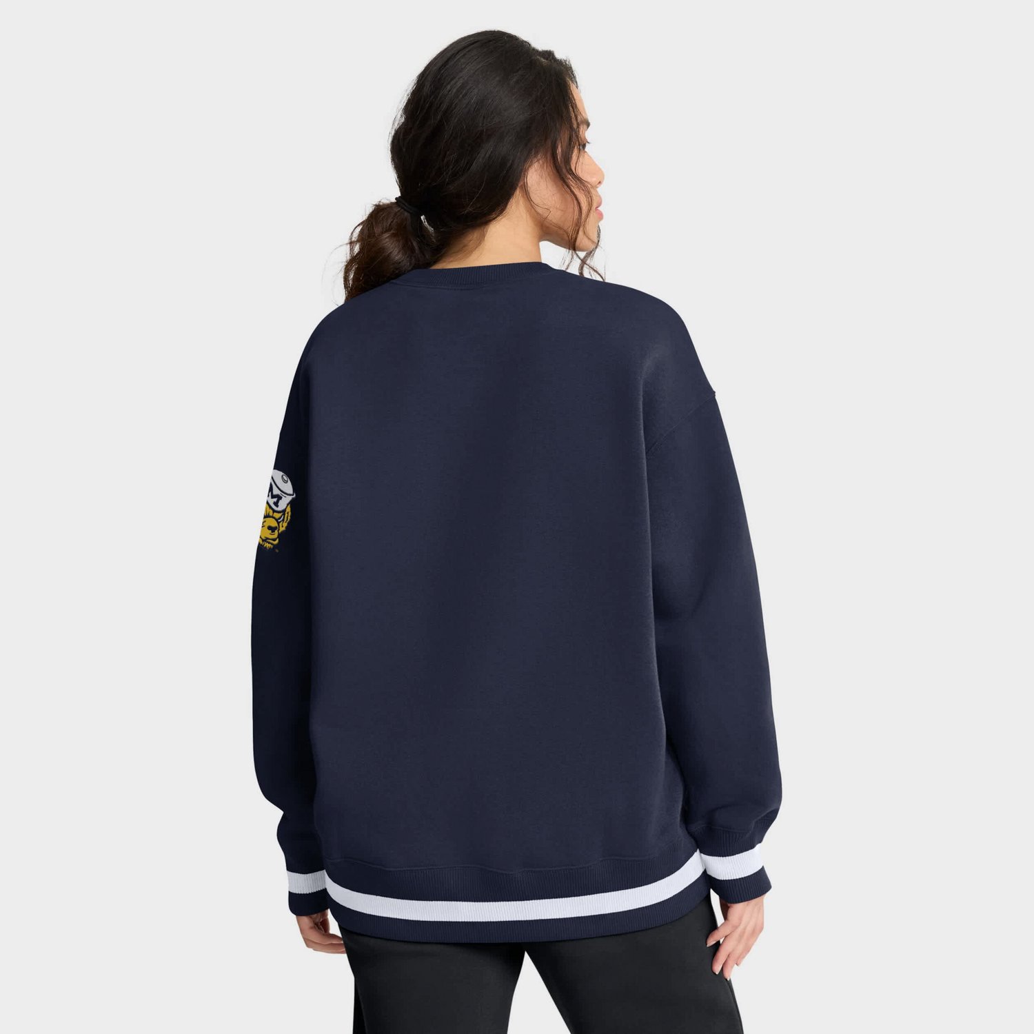 Nike Michigan Wolverines Oversized Legacy Phoenix Sweatshirt - view number 2