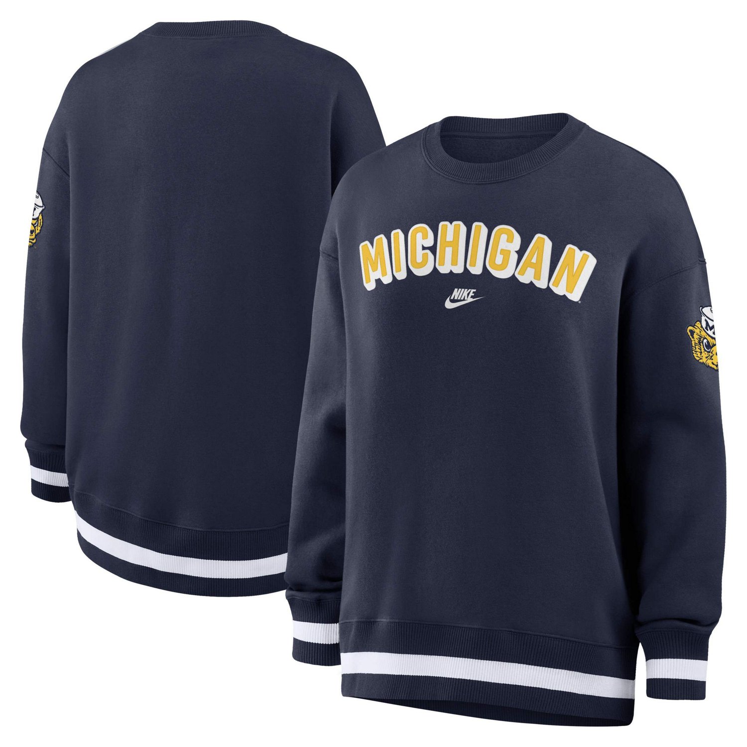 Nike Michigan Wolverines Oversized Legacy Phoenix Sweatshirt