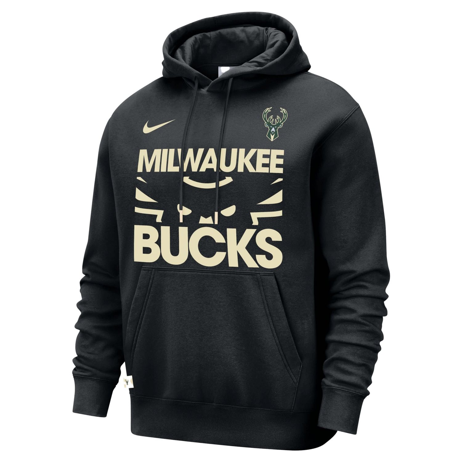 Nike Milwaukee Bucks Courtside Club Pullover Hoodie - view number 2