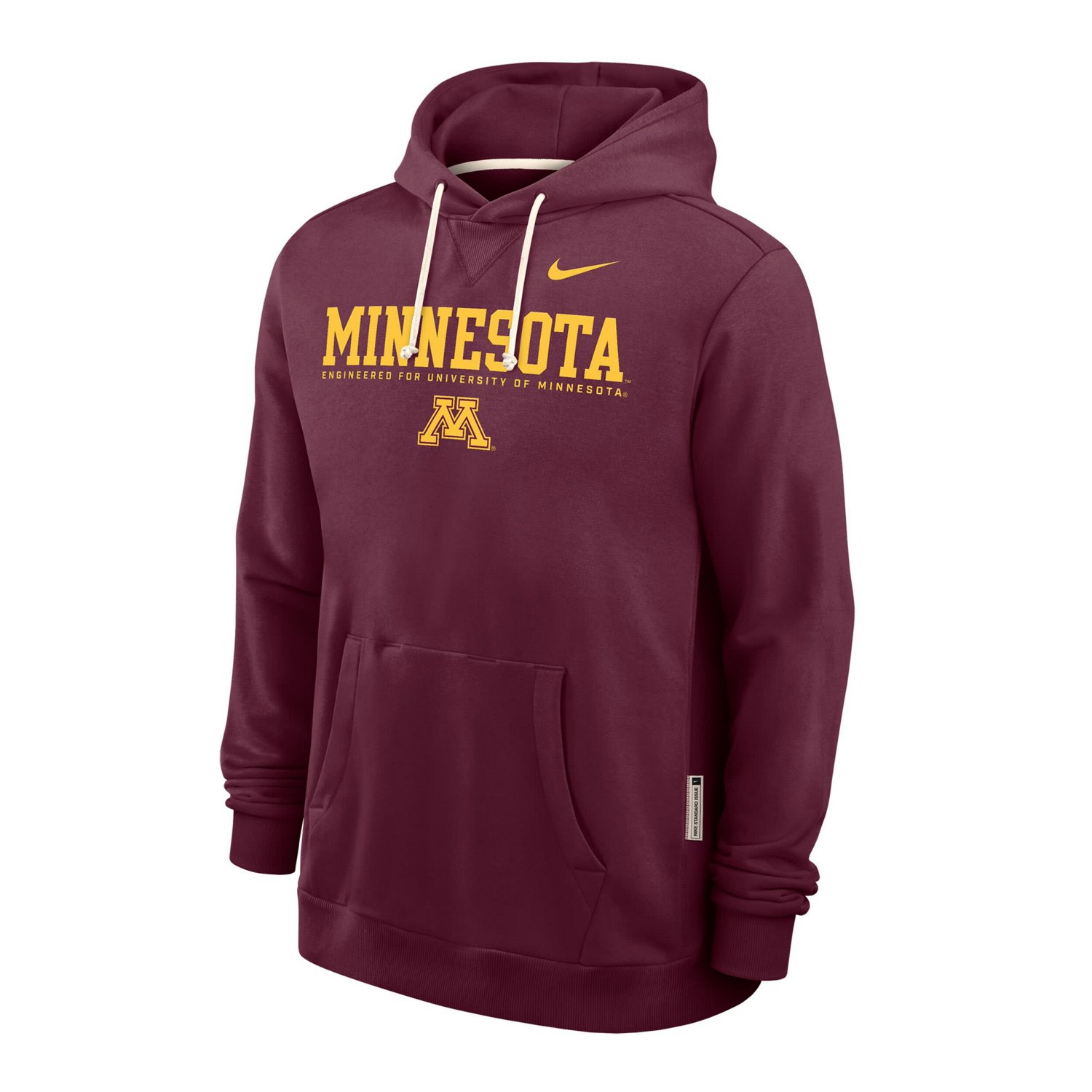 Nike Minnesota Golden Gophers 2025 Sideline Standard Issue Dri-FIT Hoodie - view number 2