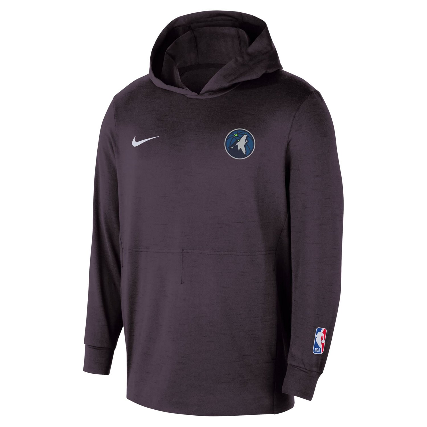 Nike Minnesota Timberwolves Authentic Practice Yoga Restore Dri-Fit Pullover Hoodie - view number 2