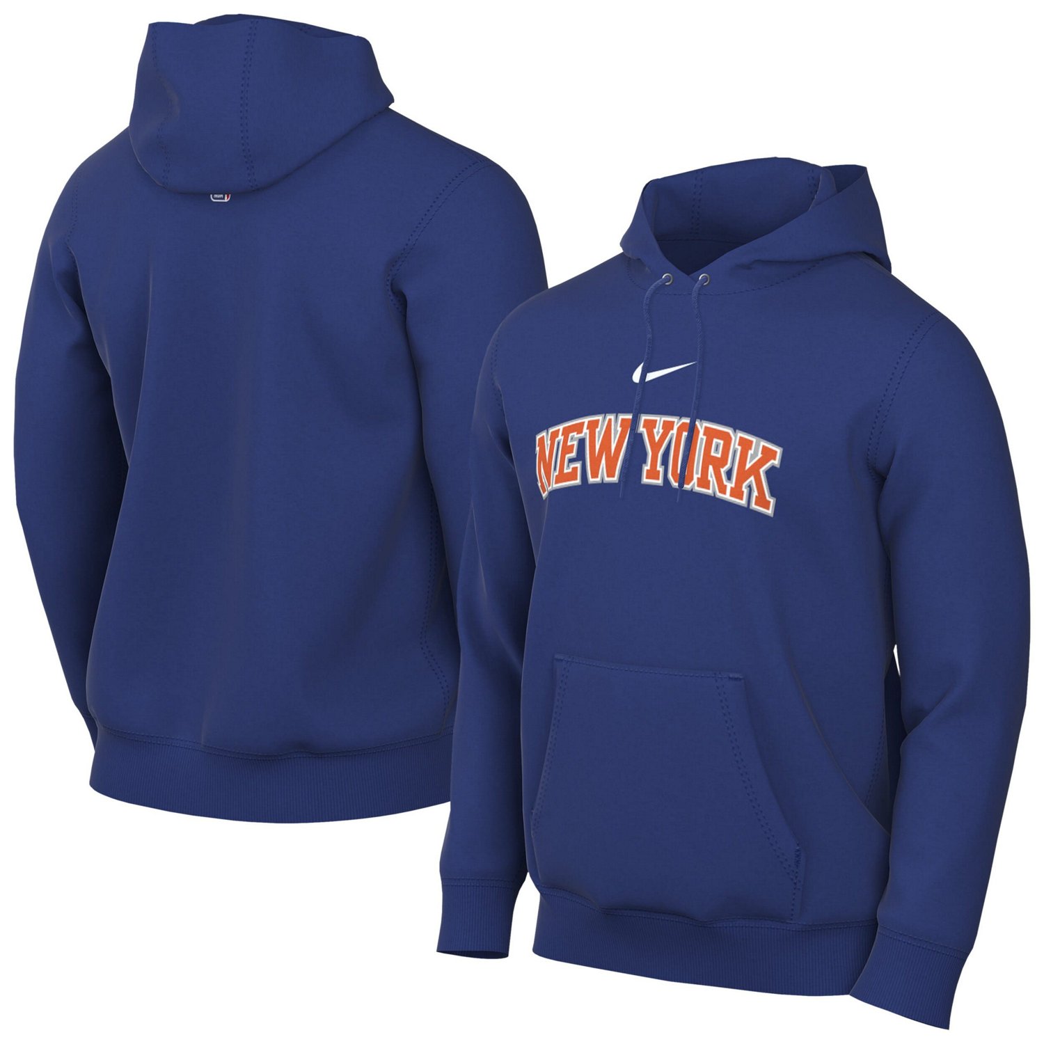 Nike New York Knicks Sportswear Essential Wordmark Club Hoodie