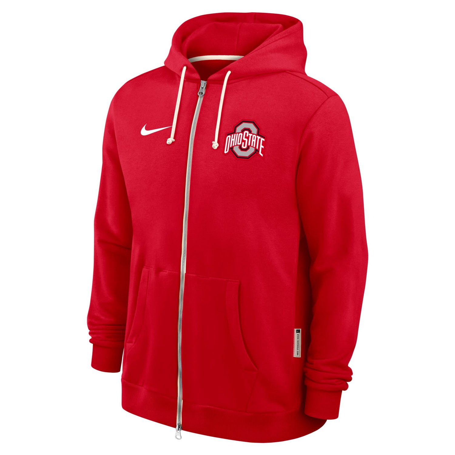 Nike Ohio State Buckeyes 2025 Sideline Standard Issue Dri-FIT Full-Zip Hoodie - view number 4