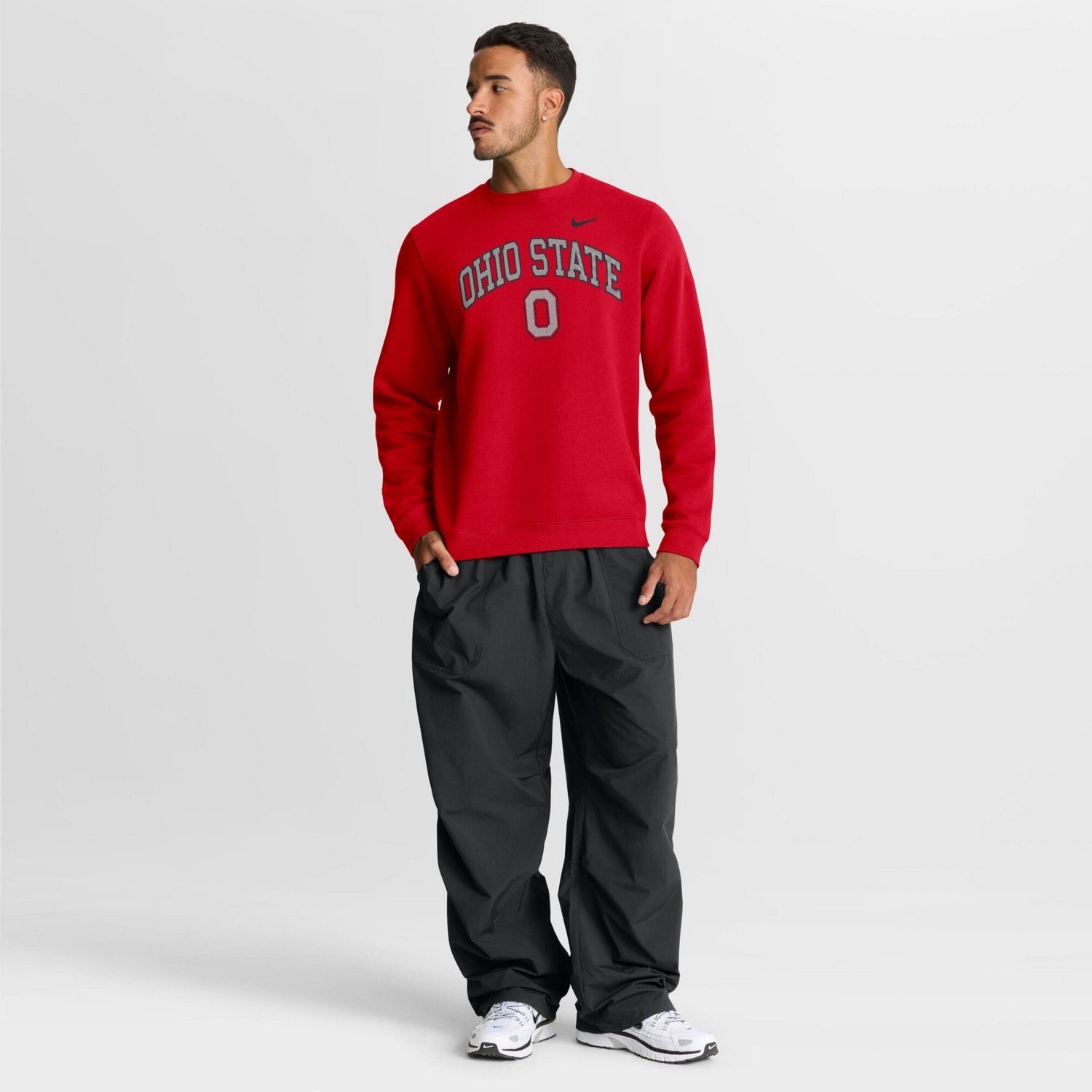Nike Ohio State Buckeyes Arch Pullover Sweatshirt - view number 3