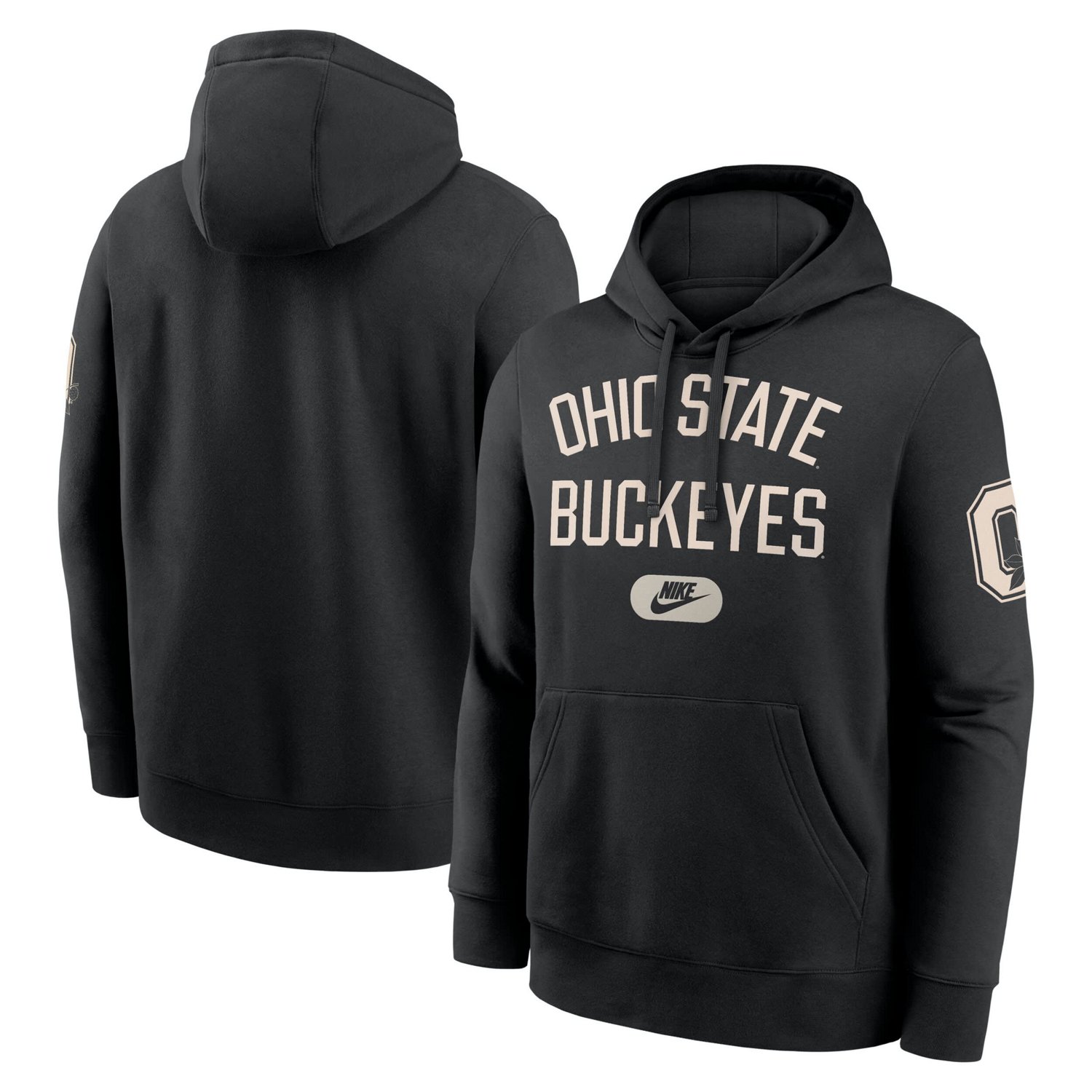Nike Ohio State Buckeyes Club Fleece Fashion Hoodie