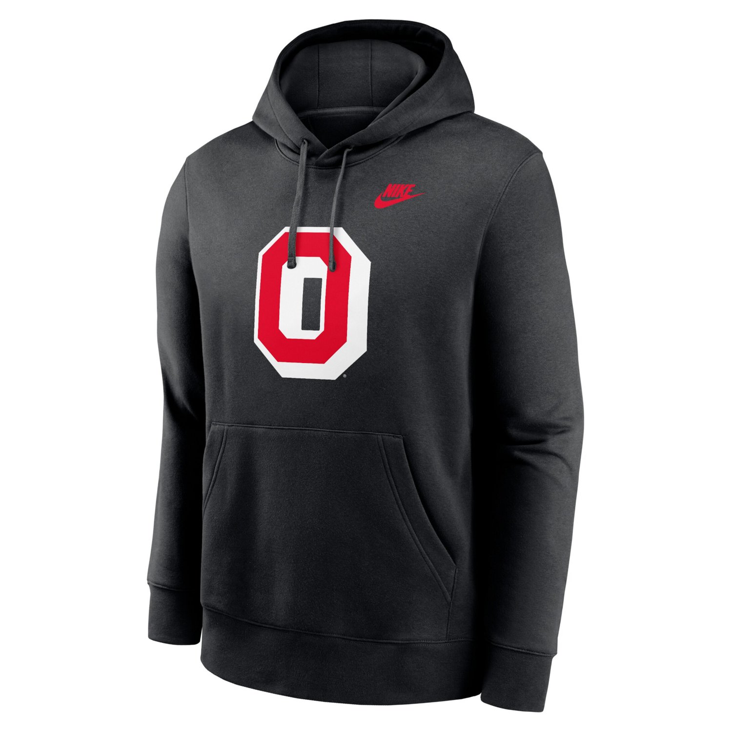 Nike Ohio State Buckeyes Legacy Logo Club Fleece Pullover Hoodie                                                                 - view number 2