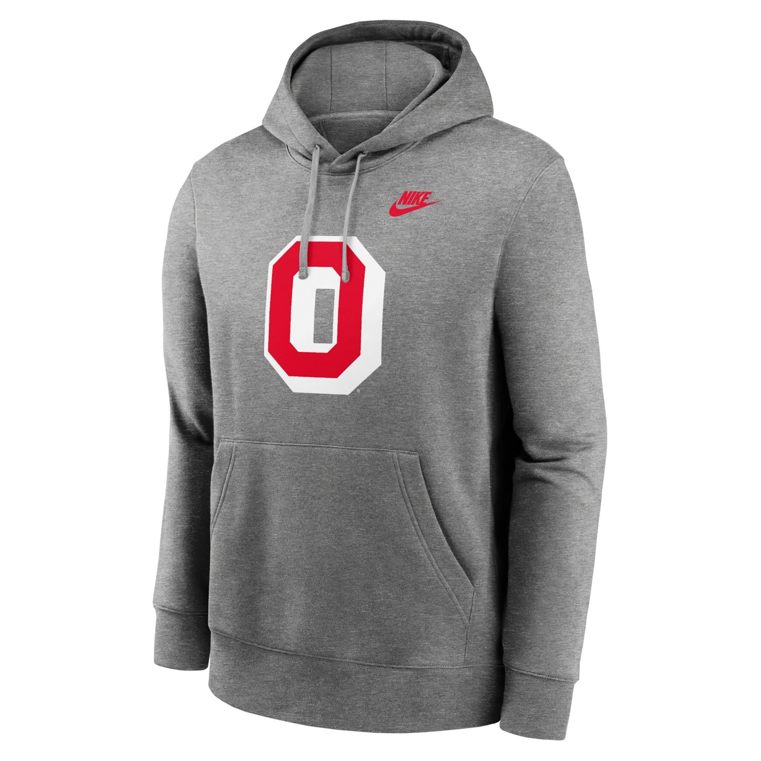 Nike Ohio State Buckeyes Legacy Logo Club Fleece Pullover Hoodie                                                                 - view number 2
