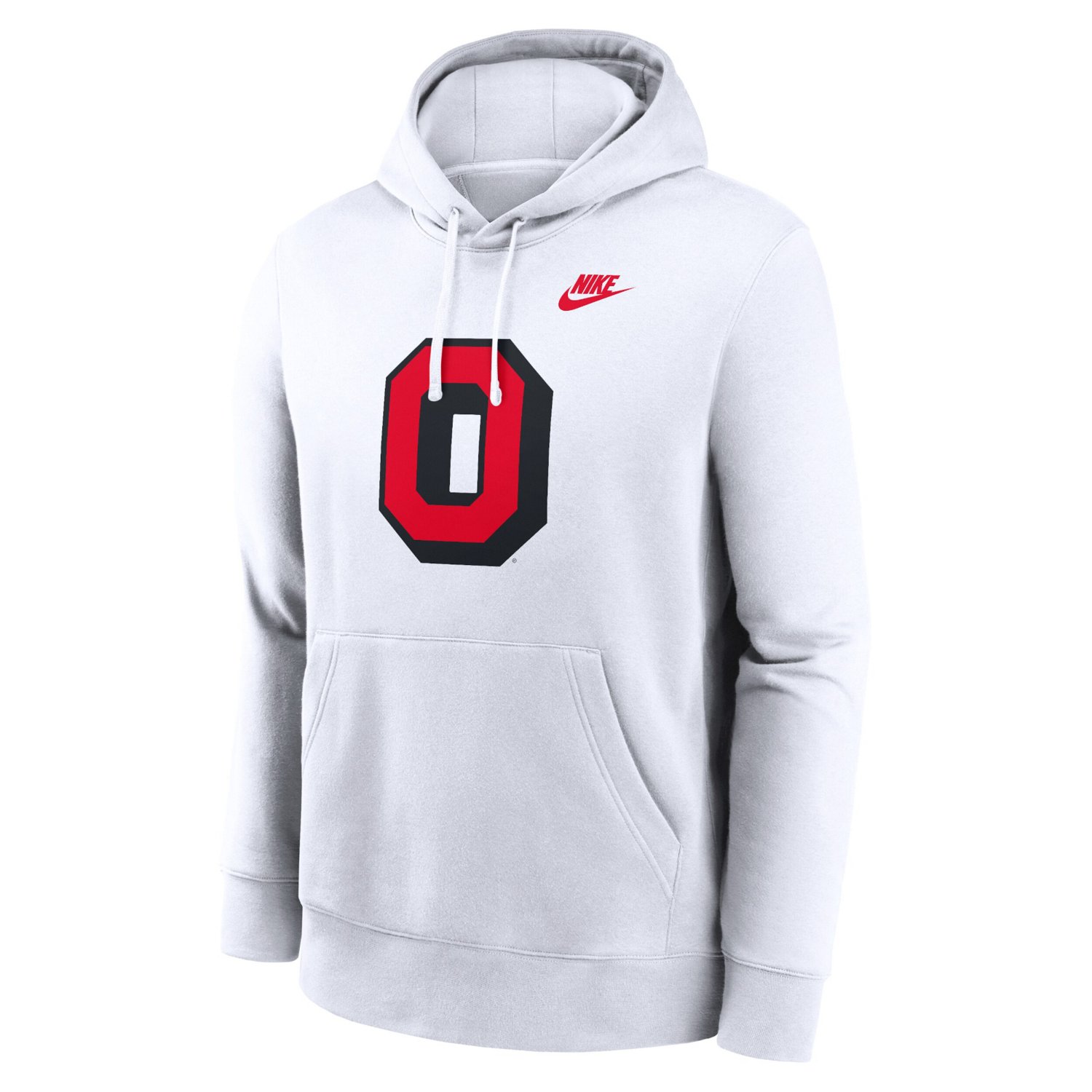 Nike Ohio State Buckeyes Legacy Logo Club Fleece Pullover Hoodie                                                                 - view number 2