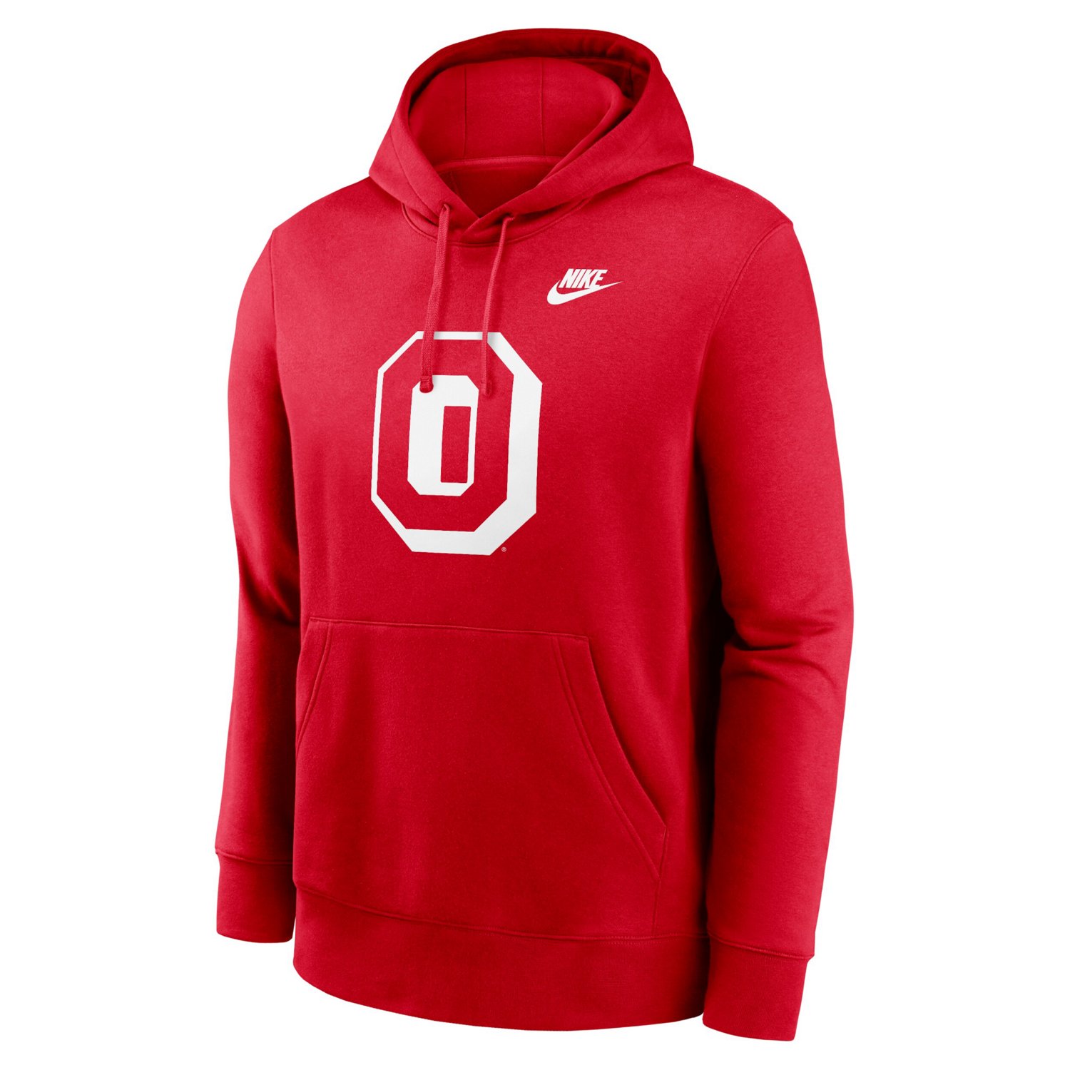 Nike Ohio State Buckeyes Legacy Logo Club Fleece Pullover Hoodie                                                                 - view number 2