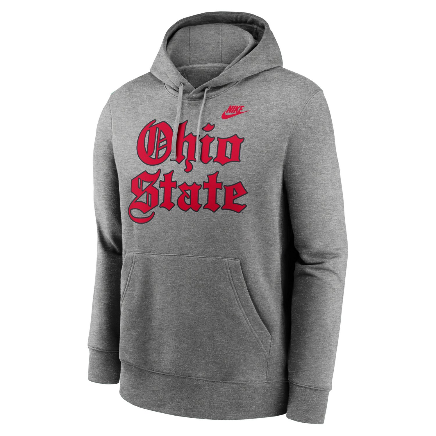 Nike Ohio State Buckeyes Old English Fleece Pullover Hoodie                                                                      - view number 2