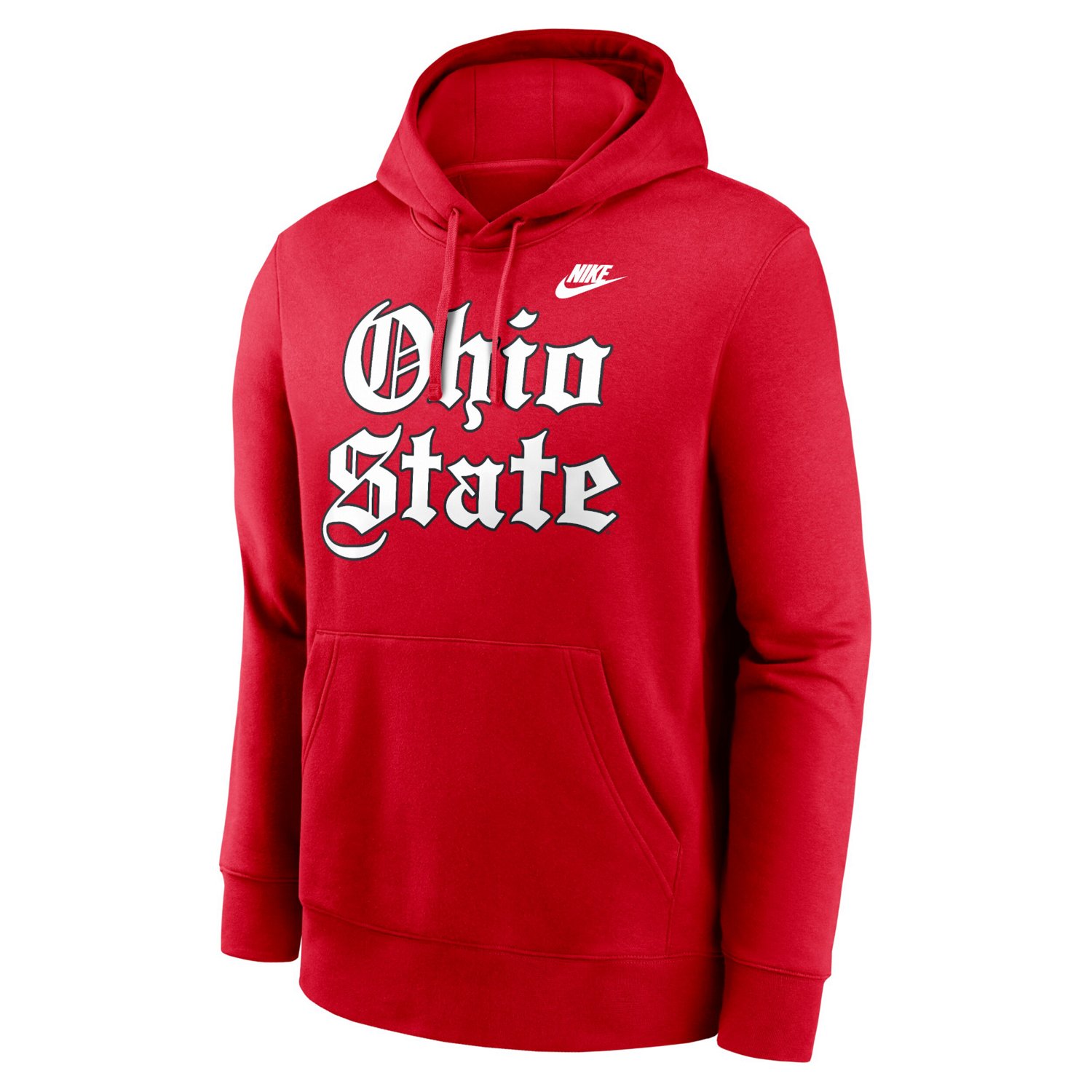 Nike Ohio State Buckeyes Old English Fleece Pullover Hoodie                                                                      - view number 2