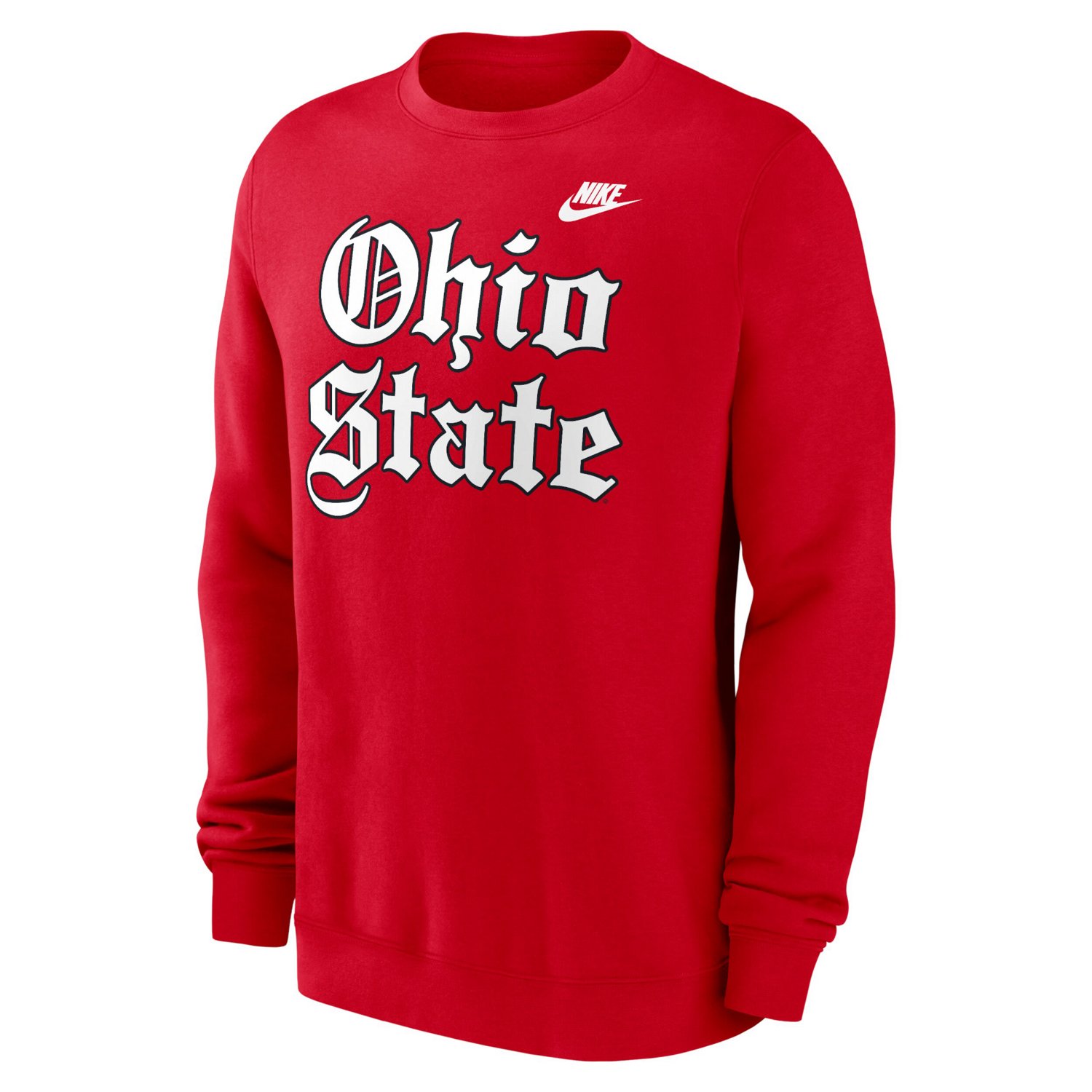Nike Ohio State Buckeyes Old English Fleece Sweatshirt                                                                           - view number 2