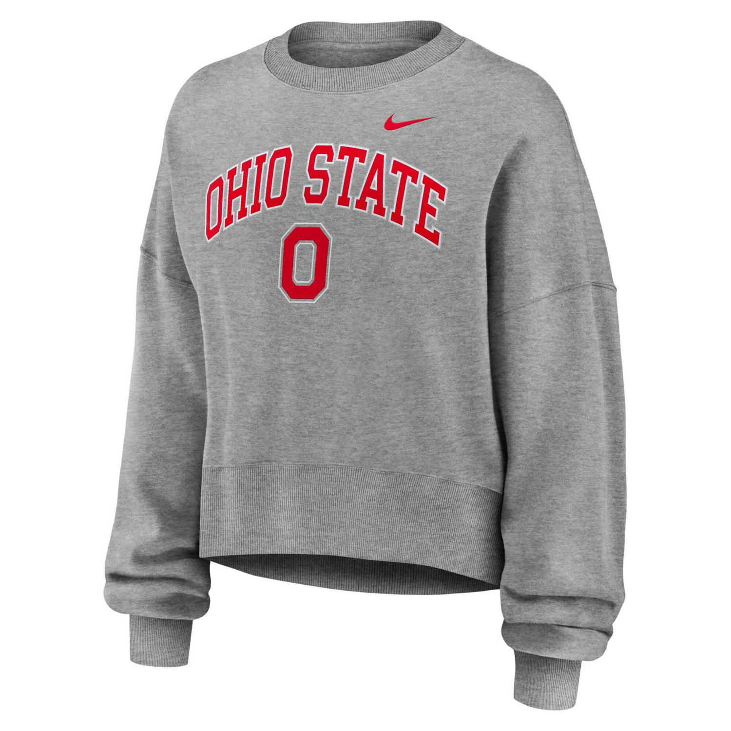 Nike Ohio State Buckeyes Oversized Phoenix Arch Pullover Sweatshirt - view number 4