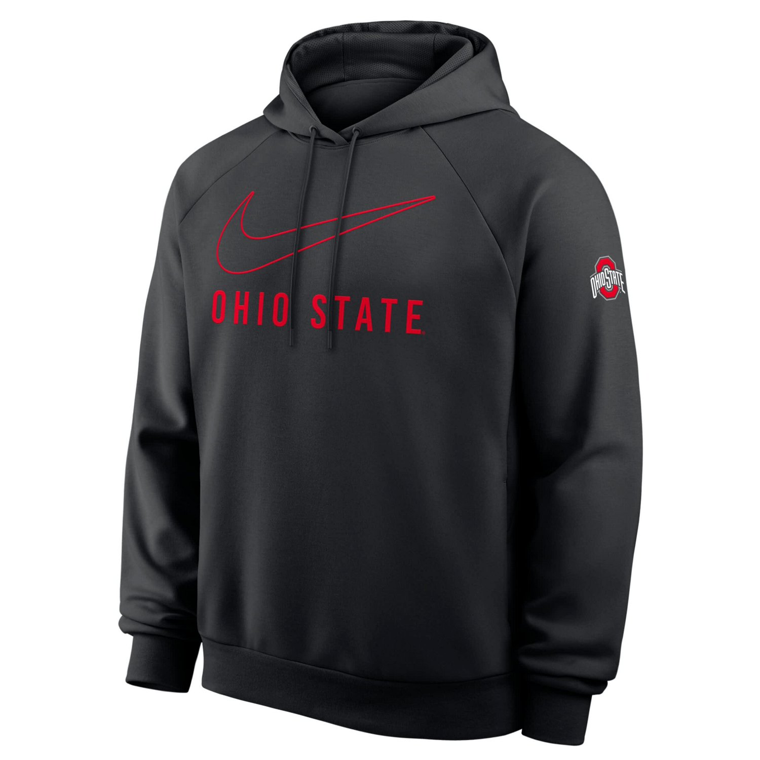 Nike Ohio State Buckeyes Premium Raglan Dri-FIT Hoodie - view number 4