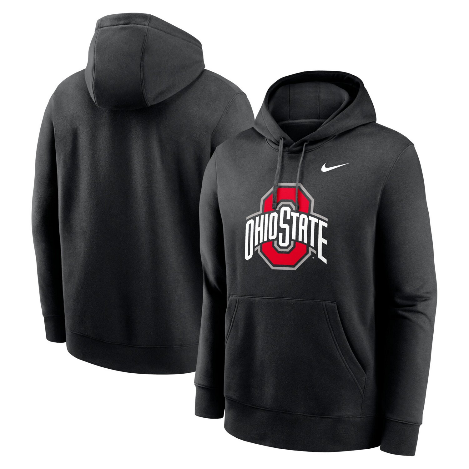 Nike Ohio State Buckeyes Primetime Evergreen Club Fleece Pullover Hoodie